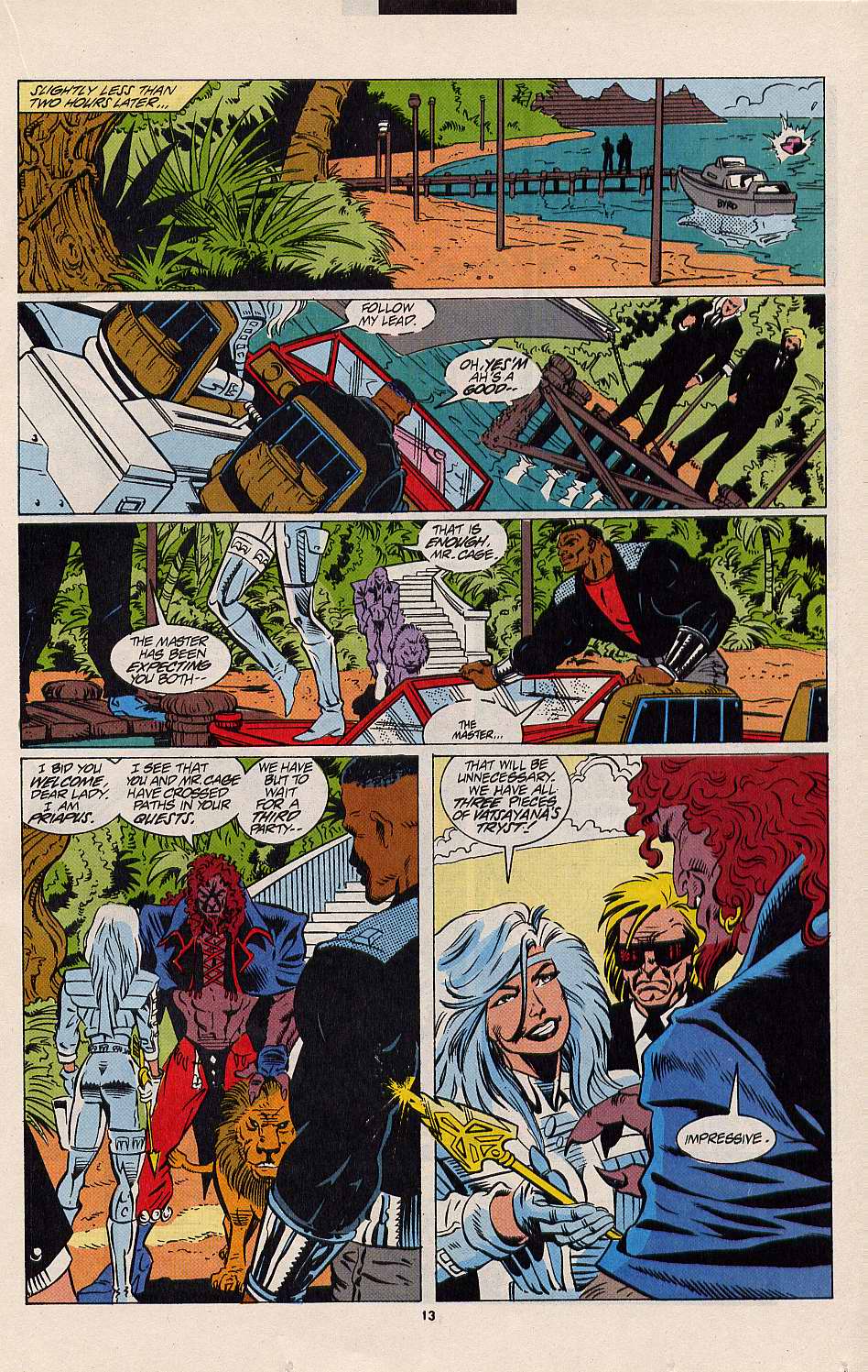 Read online Silver Sable and the Wild Pack comic -  Issue #13 - 12