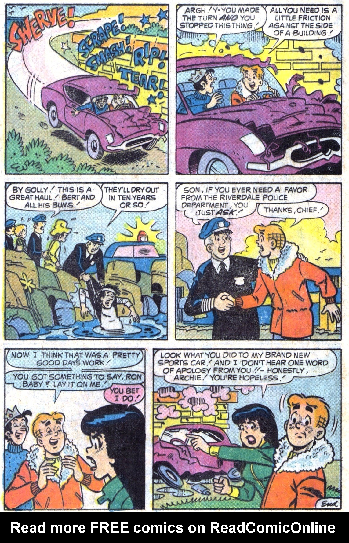 Read online Life With Archie (1958) comic -  Issue #156 - 24