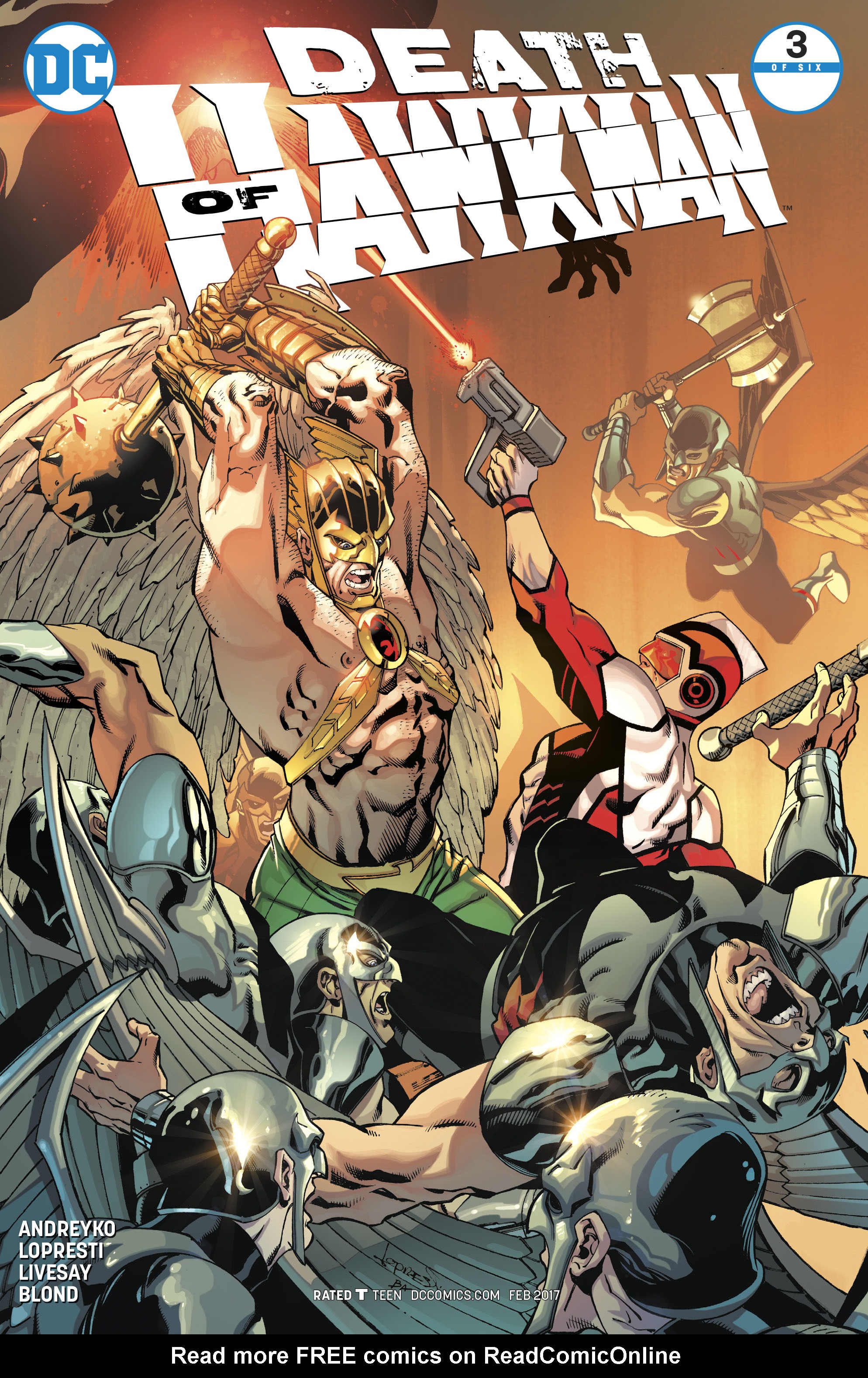 Read online Death of Hawkman comic -  Issue #3 - 1