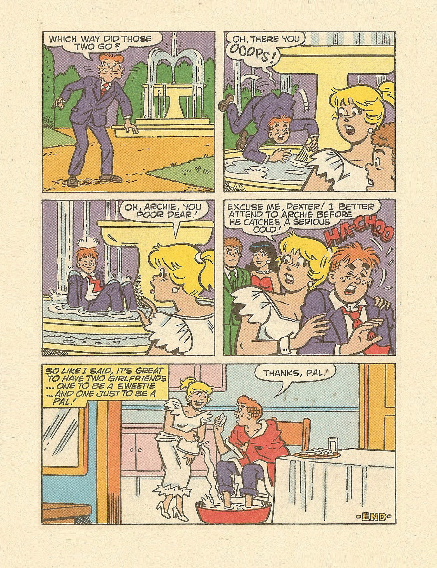 Read online Betty and Veronica Digest Magazine comic -  Issue #81 - 60