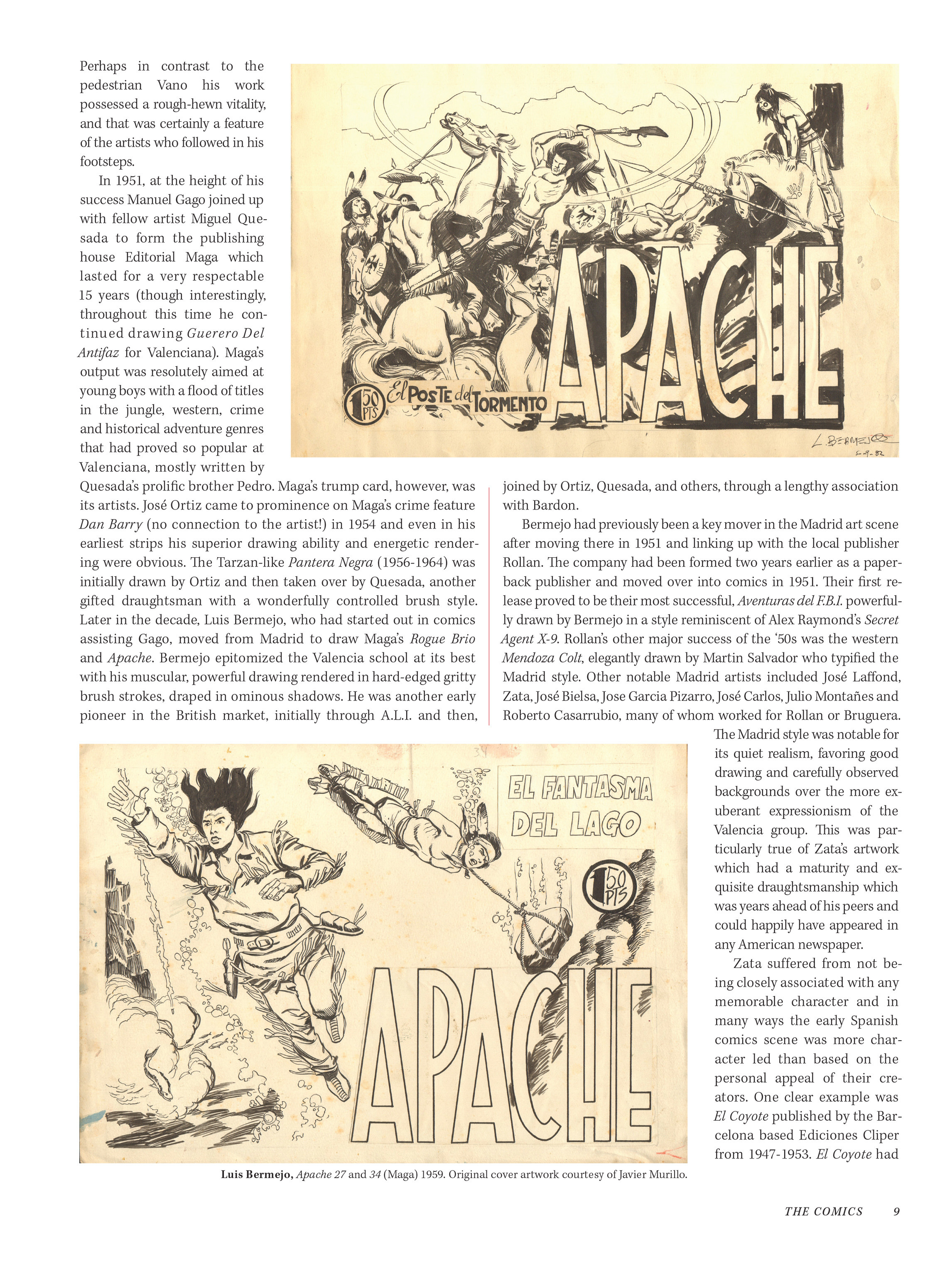 Read online Masters of Spanish Comic Book Art comic -  Issue # TPB (Part 1) - 10