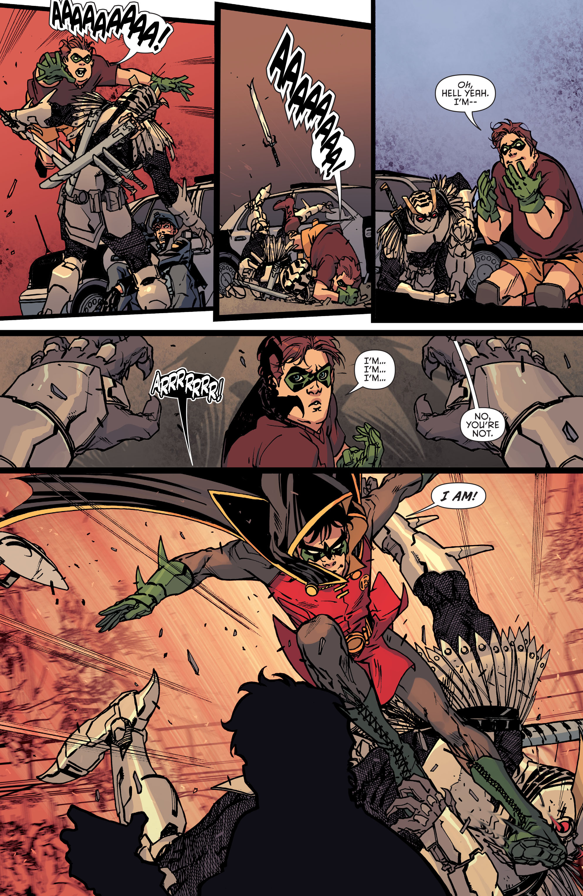 Read online Robin War comic -  Issue #2 - 32