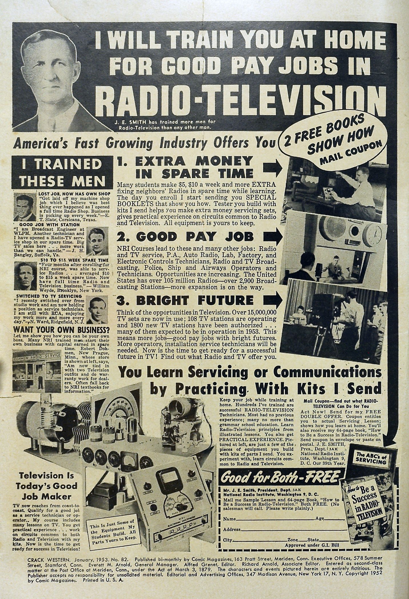 Read online Crack Western comic -  Issue #82 - 2