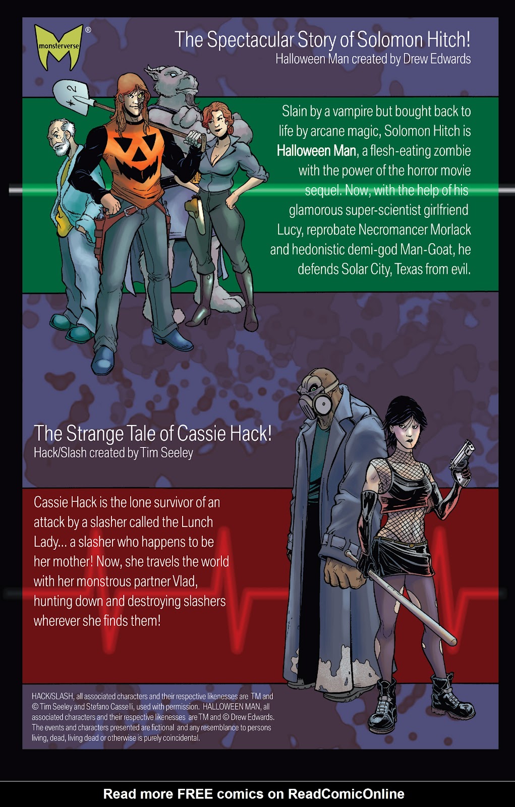 Hack/Slash vs. Halloween Man Special issue Full - Page 2
