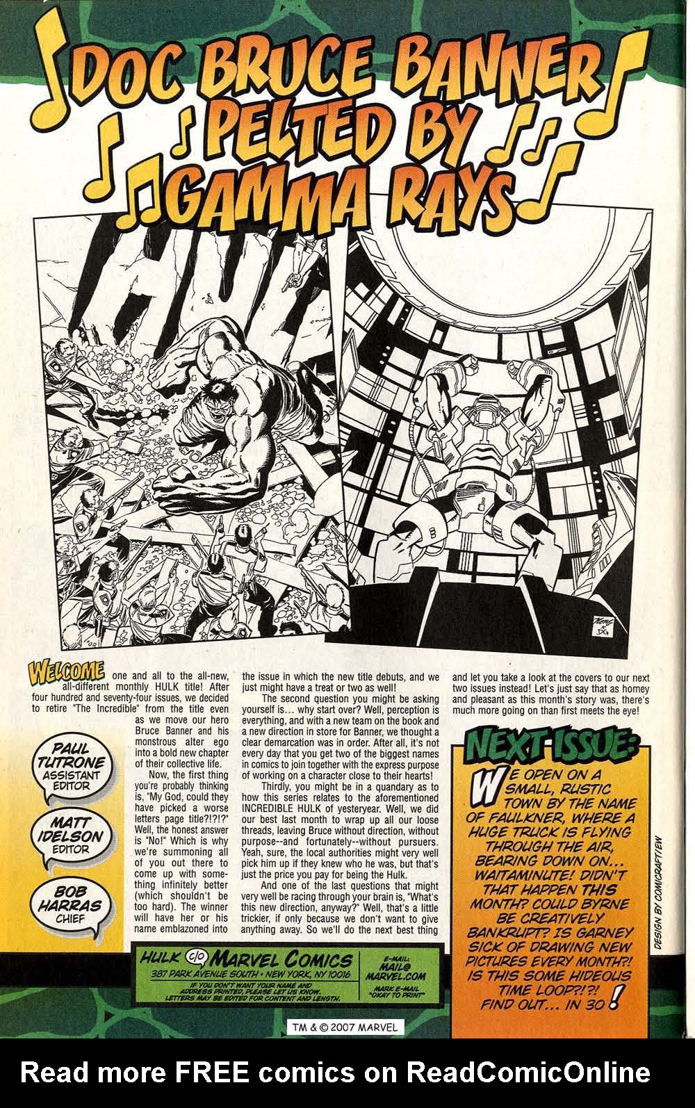Read online Hulk (1999) comic -  Issue #1 - 52