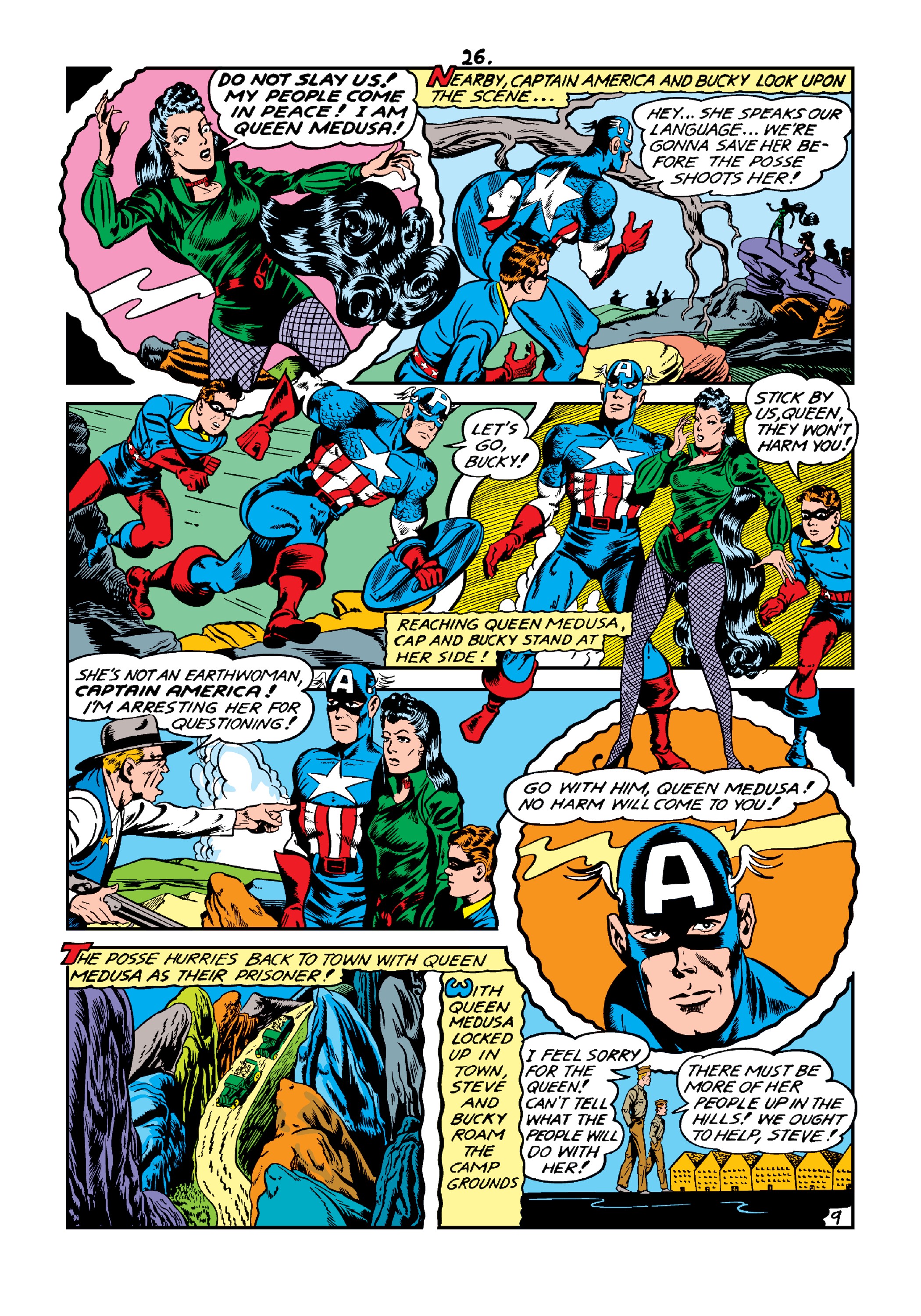 Read online Marvel Masterworks: Golden Age Captain America comic -  Issue # TPB 5 (Part 1) - 35