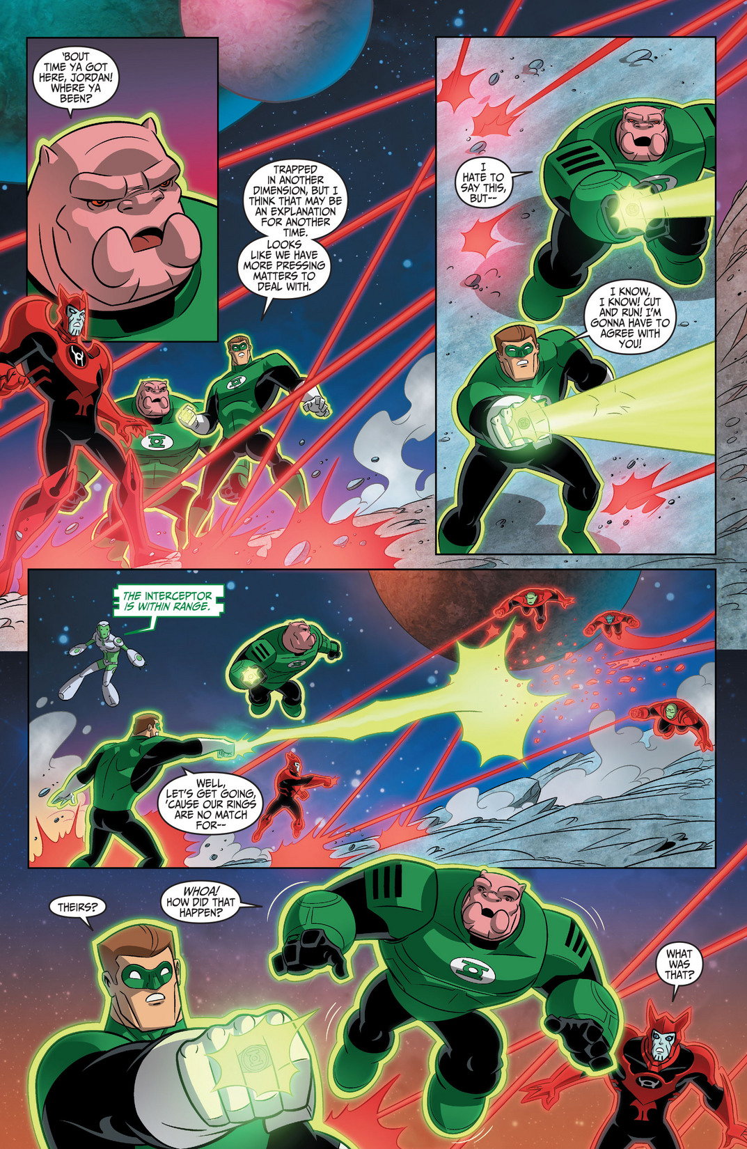 Read online Green Lantern: The Animated Series comic -  Issue #9 - 13