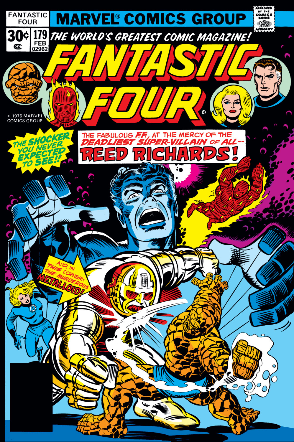 Read online Fantastic Four (1961) comic -  Issue #179 - 1