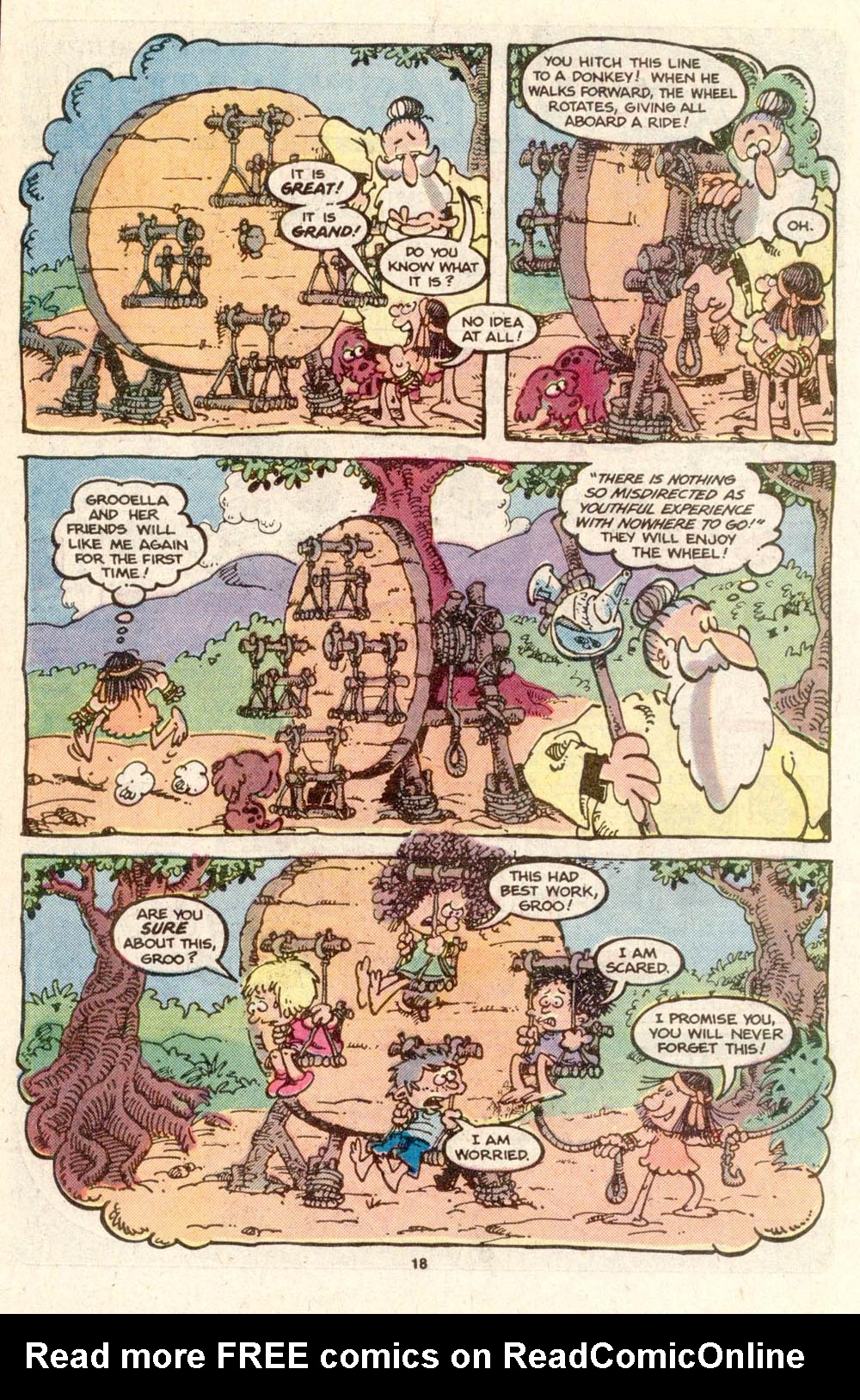 Read online Sergio Aragonés Groo the Wanderer comic -  Issue #19 - 18