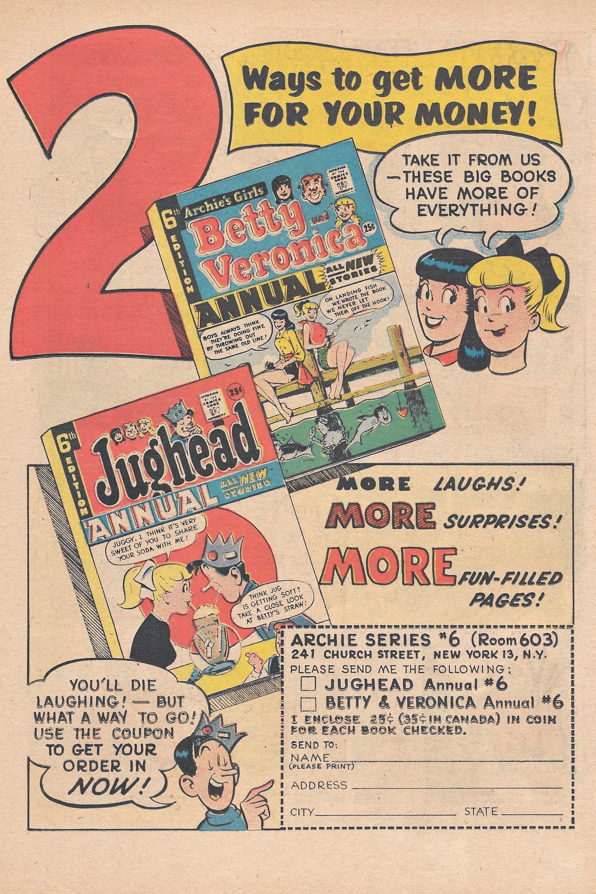Read online Archie's Joke Book Magazine comic -  Issue #34 - 17