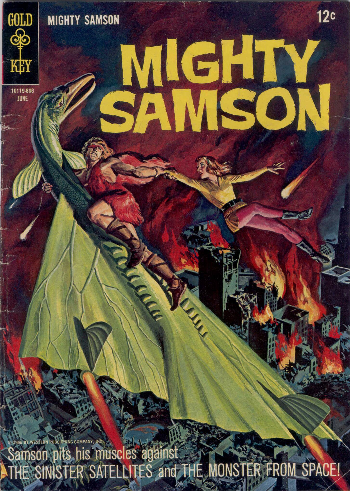 Read online Mighty Samson (1964) comic -  Issue #6 - 1