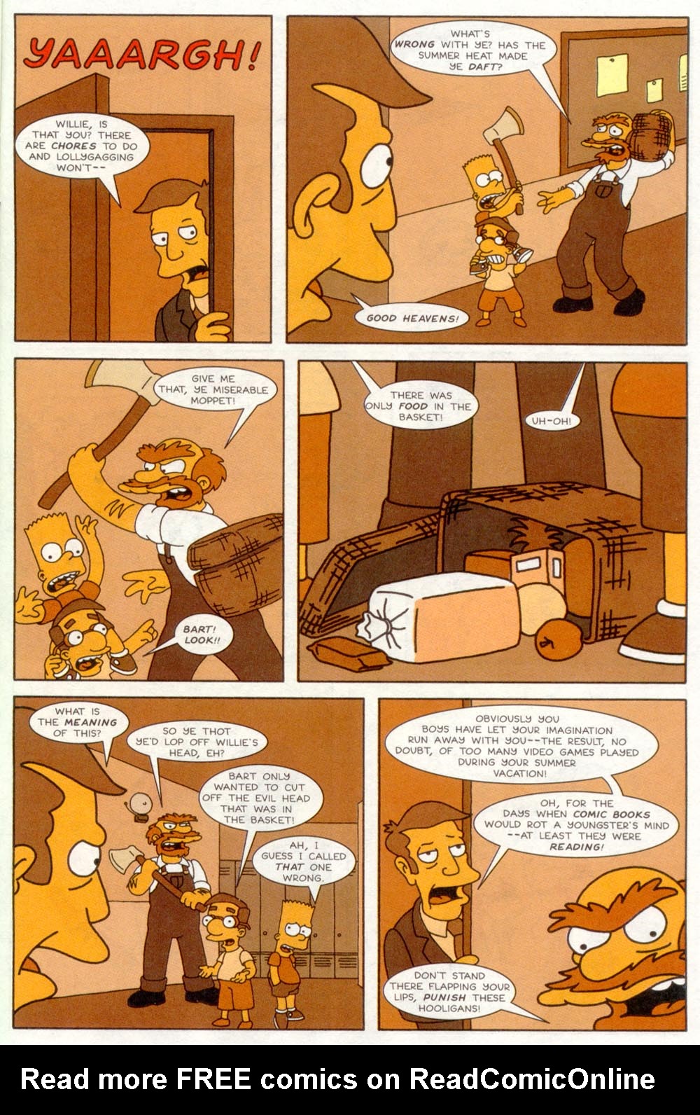 Read online Treehouse of Horror comic -  Issue #4 - 25