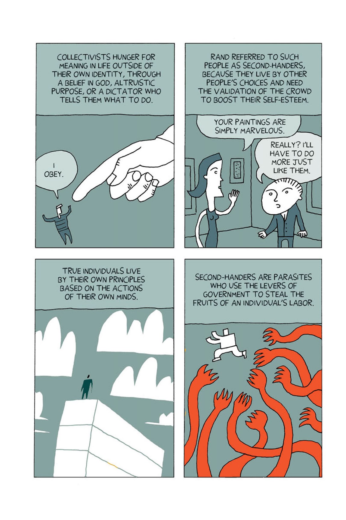 Read online The Age of Selfishness: Ayn Rand, Morality, and the Financial Crisis comic -  Issue # TPB (Part 1) - 30
