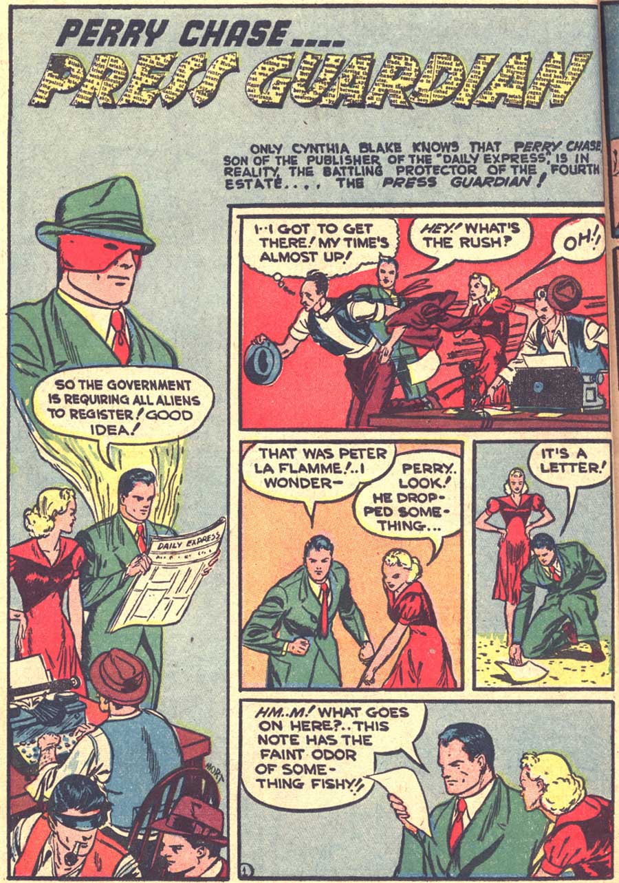 Read online Pep Comics comic -  Issue #11 - 22