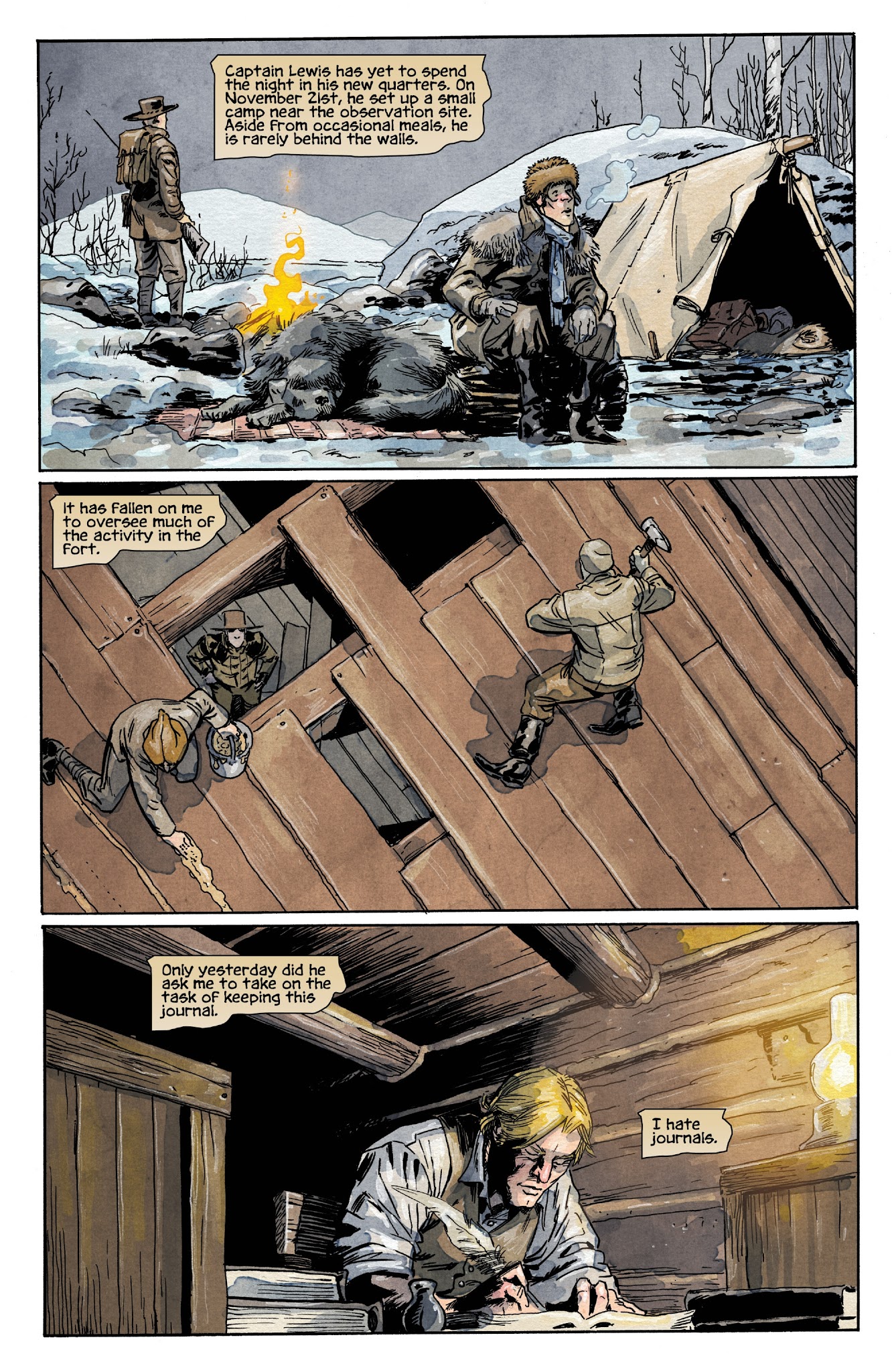 Read online Manifest Destiny comic -  Issue #31 - 4