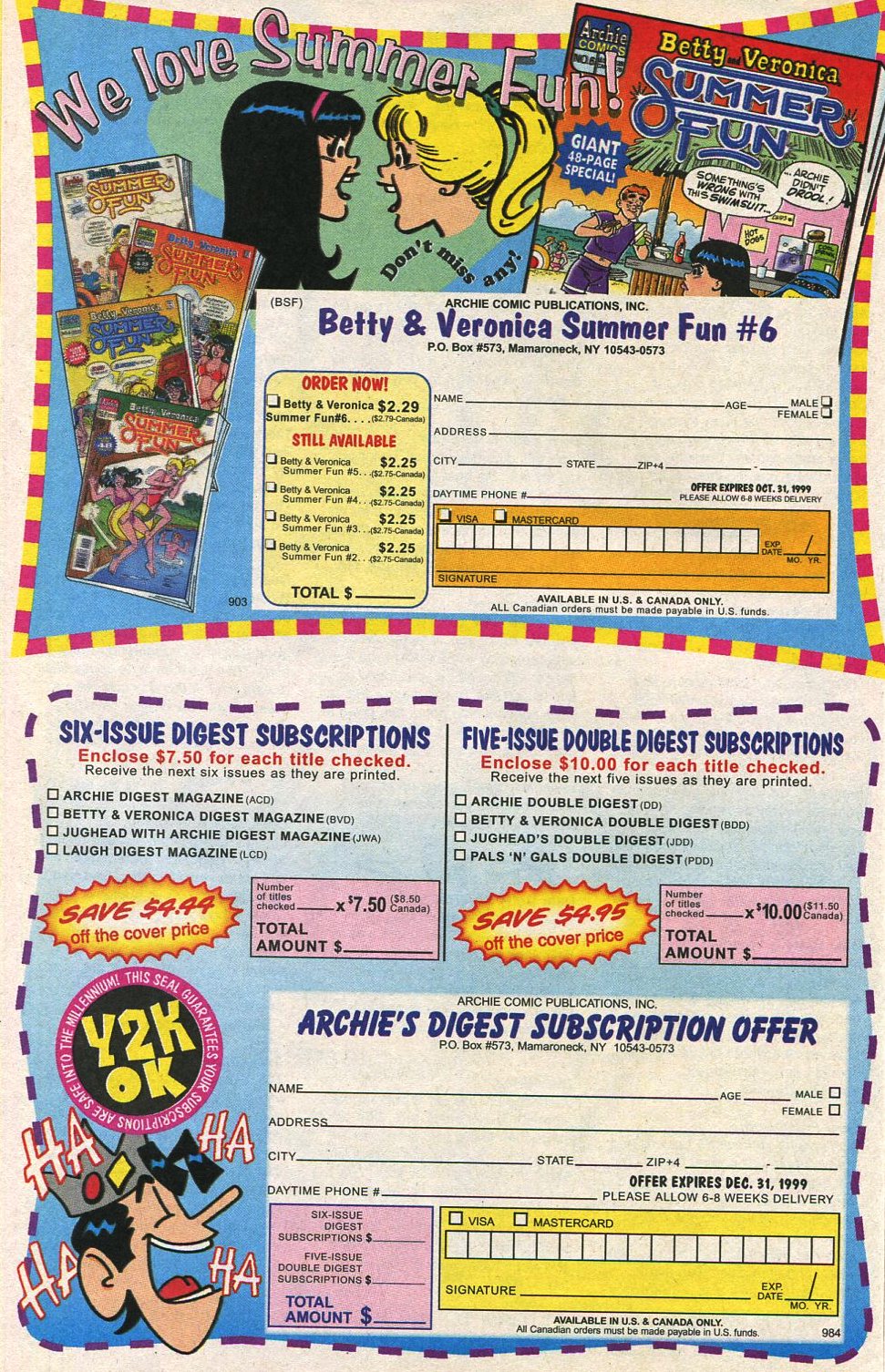 Read online Archie & Friends (1992) comic -  Issue #38 - 20