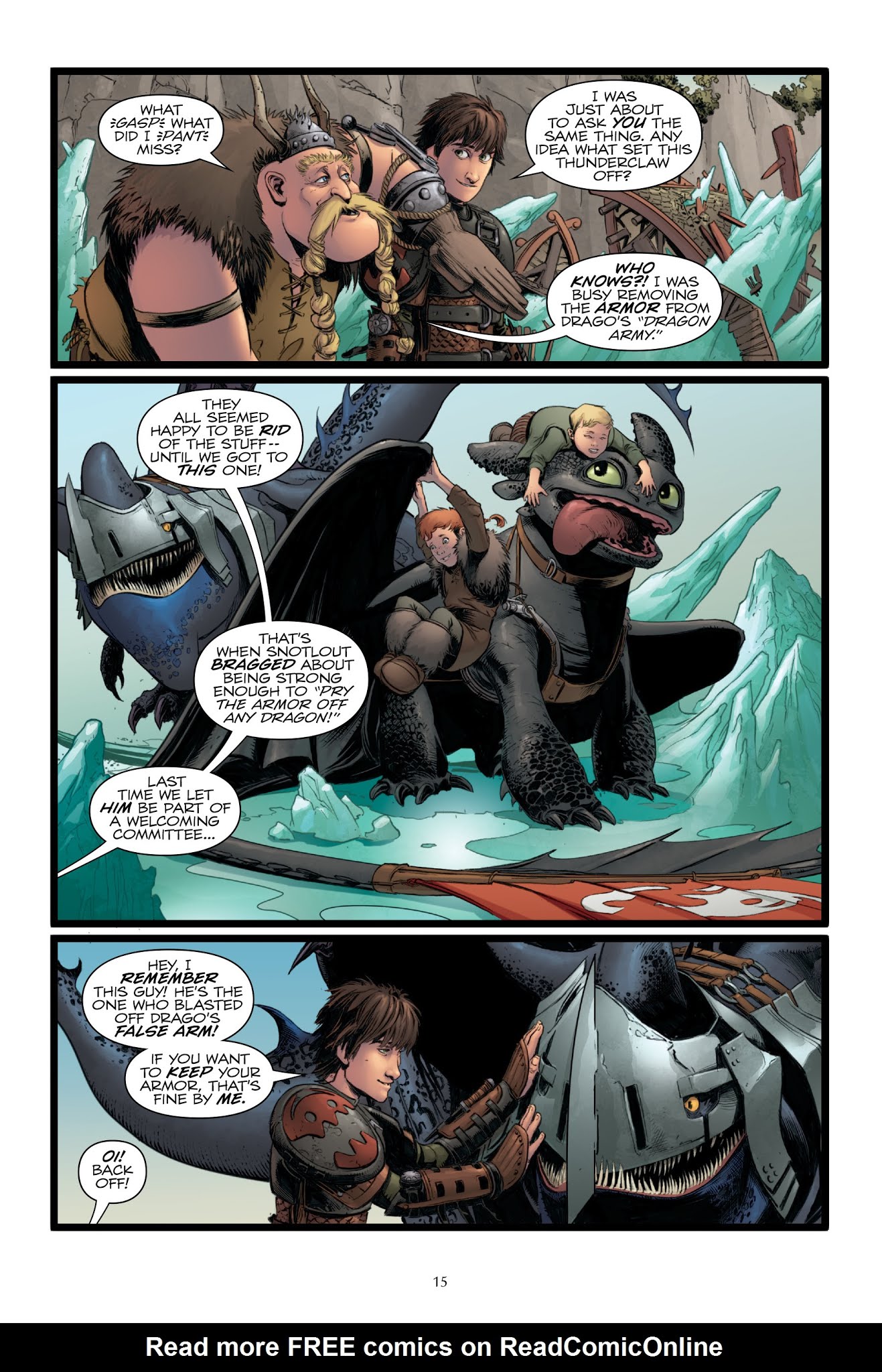 Read online How To Train Your Dragon: The Serpent's Heir comic -  Issue # TPB - 16
