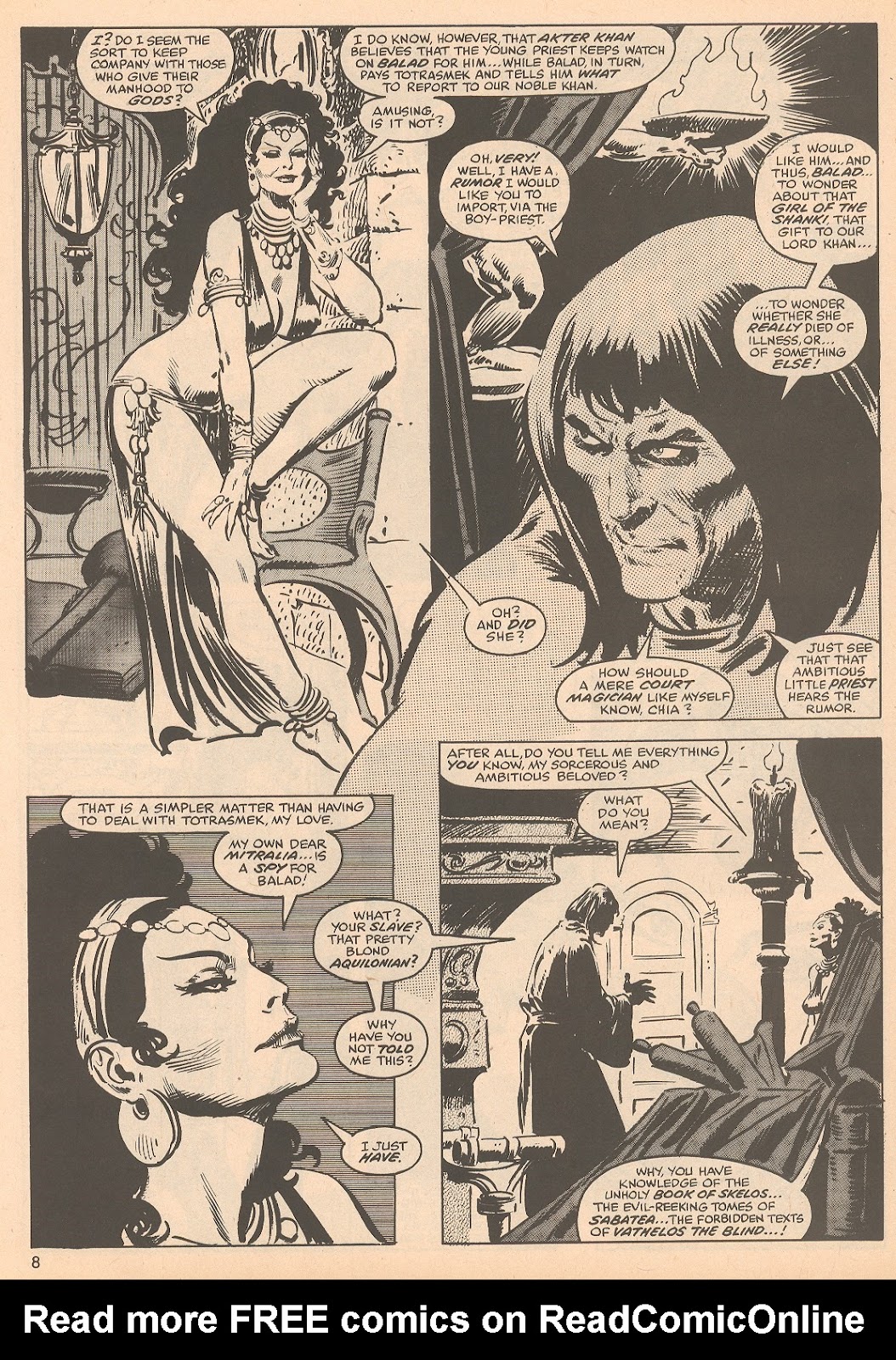 The Savage Sword Of Conan issue 57 - Page 8