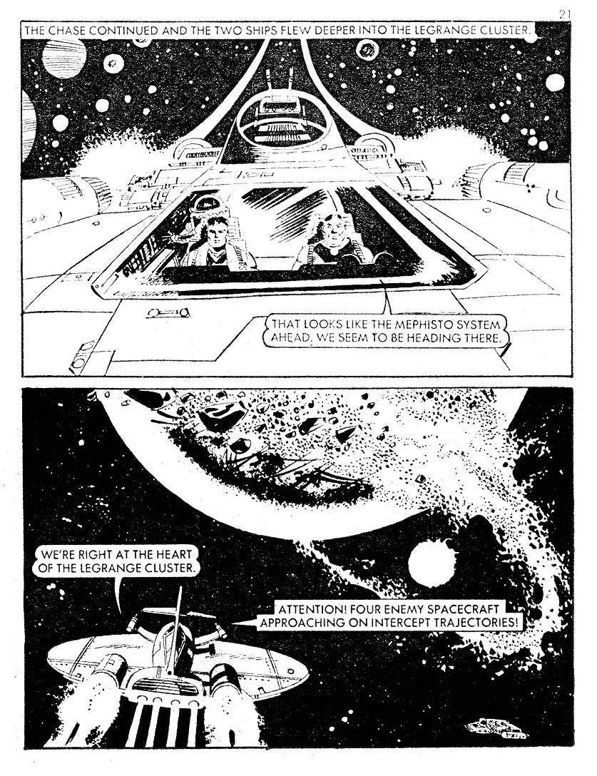 Read online Starblazer comic -  Issue #30 - 21