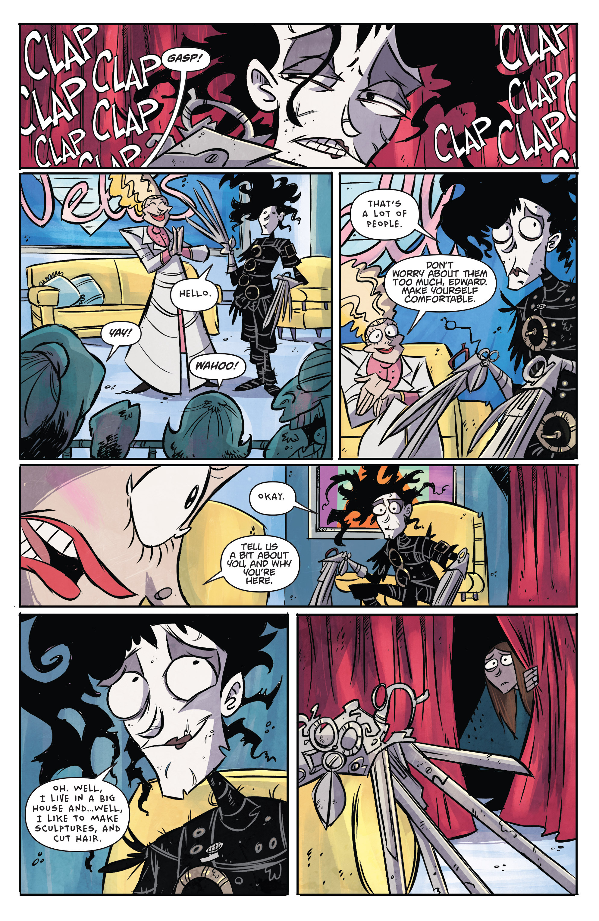 Read online Edward Scissorhands comic -  Issue #8 - 18