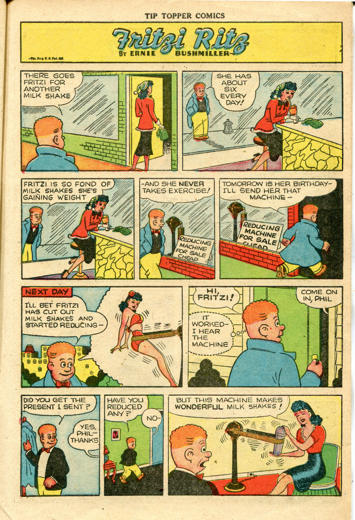 Read online Tip Topper Comics comic -  Issue #5 - 9