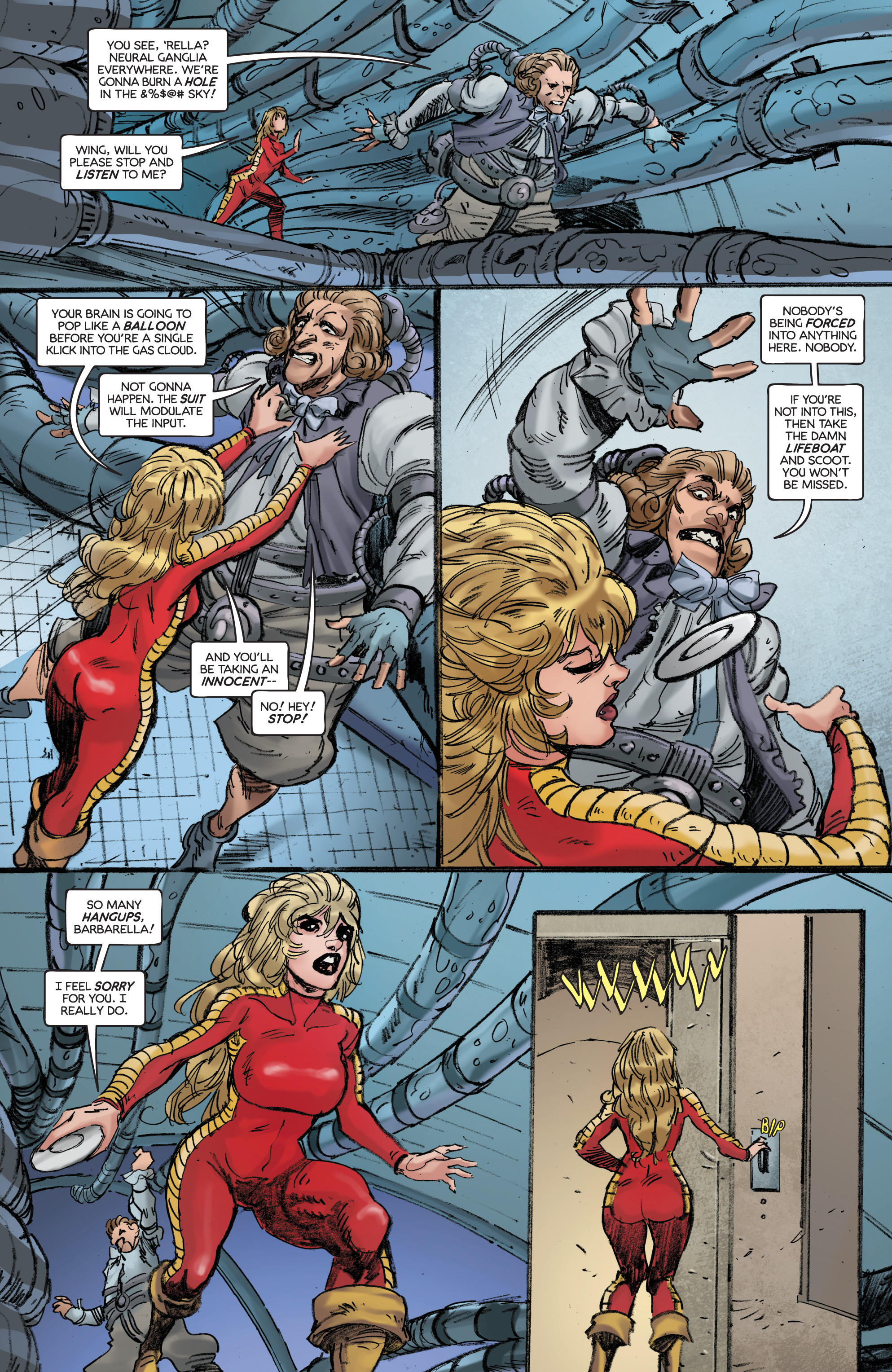 Read online Barbarella (2017) comic -  Issue # _TPB 2 - 90