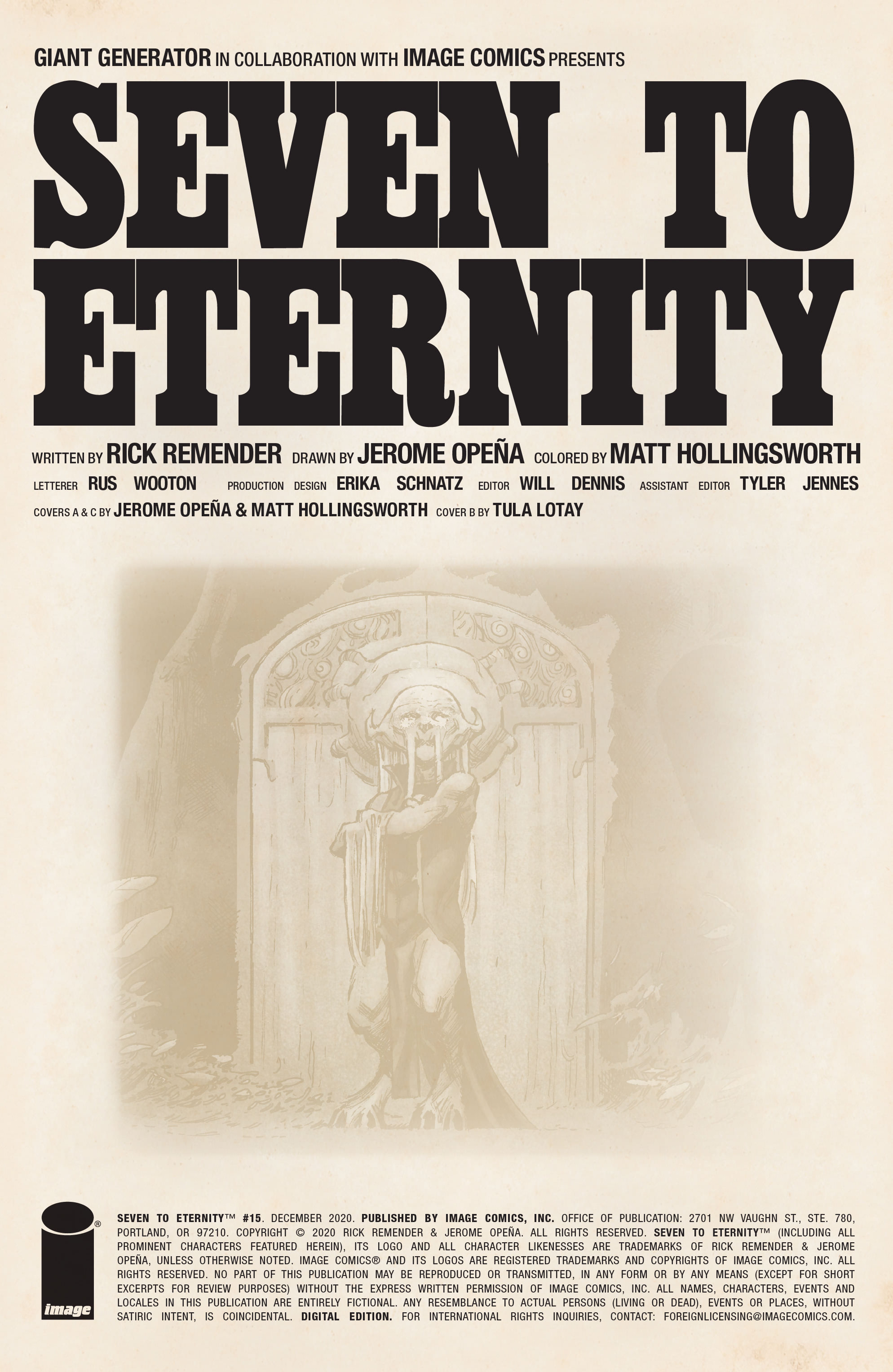 Read online Seven To Eternity comic -  Issue #15 - 2