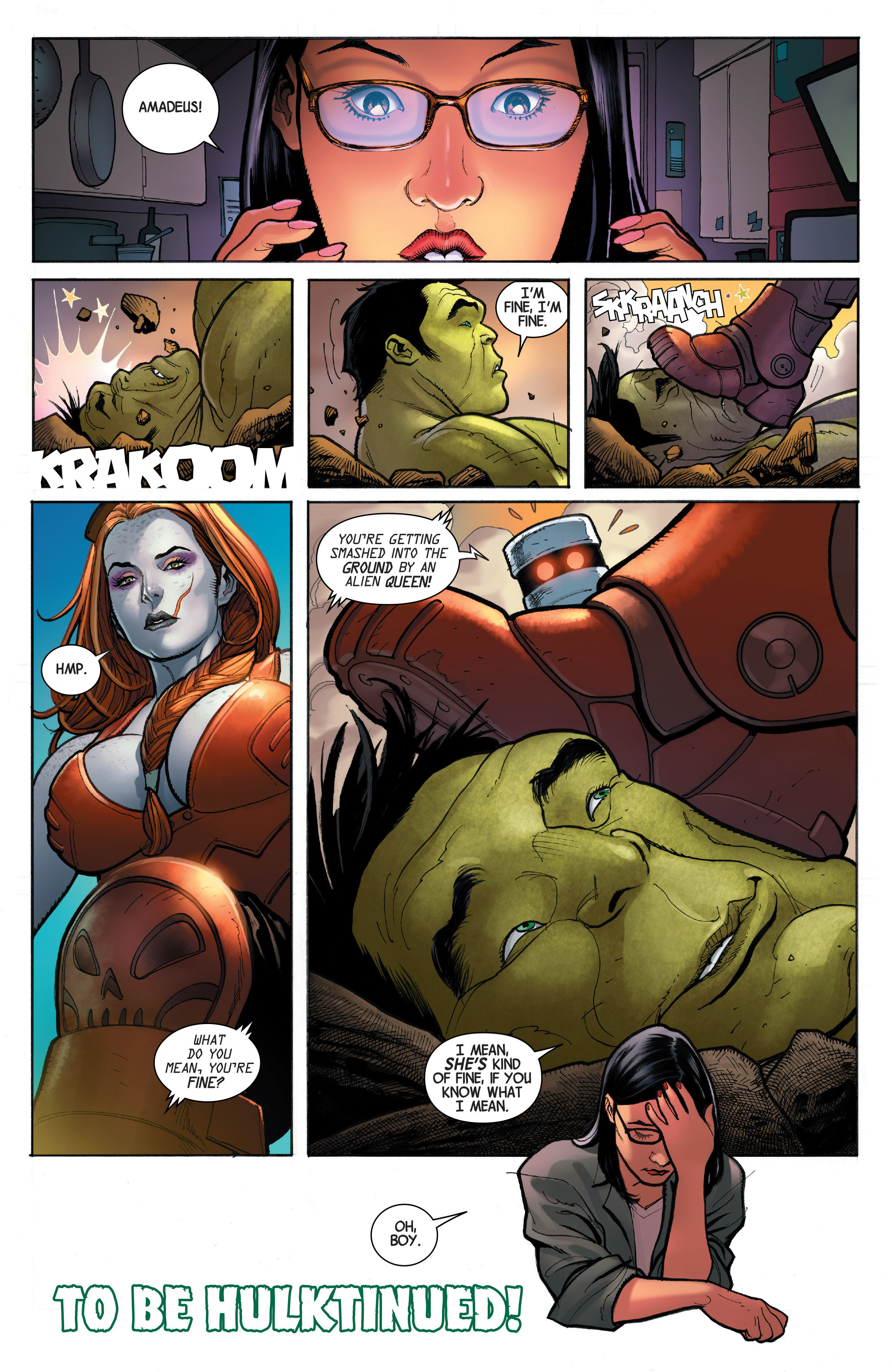 Read online Totally Awesome Hulk comic -  Issue #1 - 30