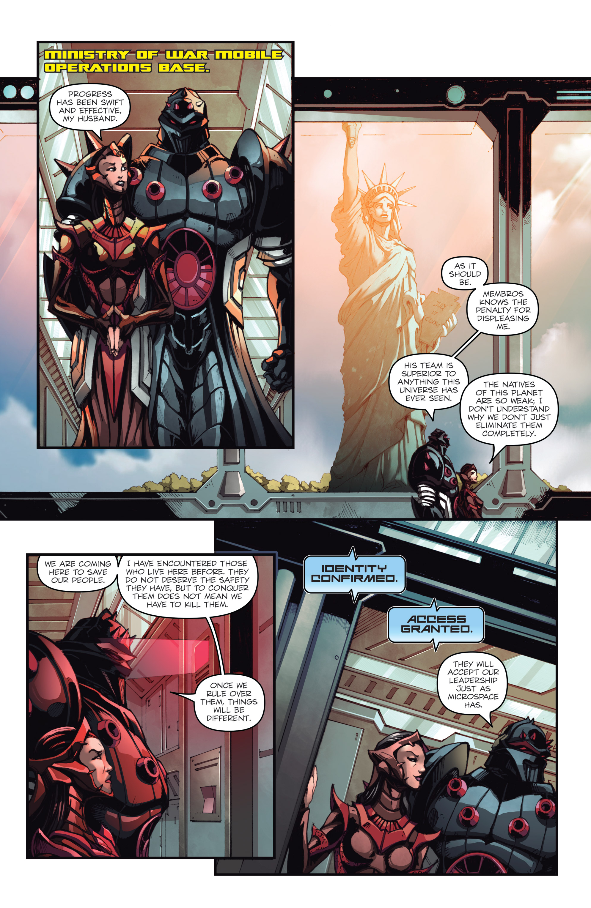 Read online Micronauts: Wrath of Karza comic -  Issue #2 - 5