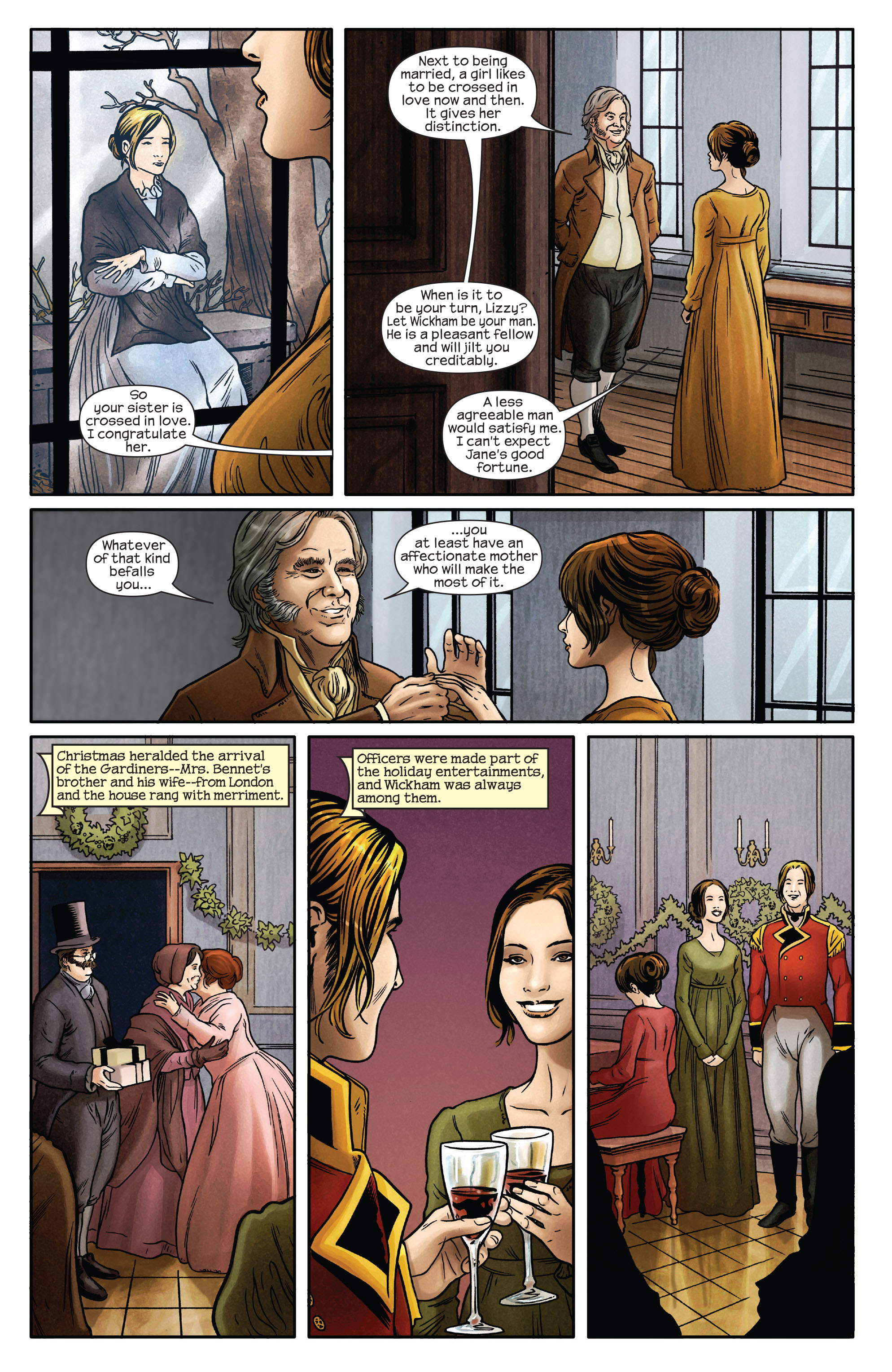 Read online Pride & Prejudice (2009) comic -  Issue #3 - 6