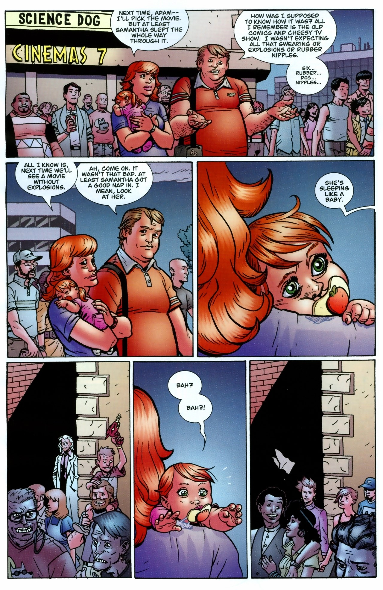 Read online Invincible Presents: Atom Eve comic -  Issue #1 - 8