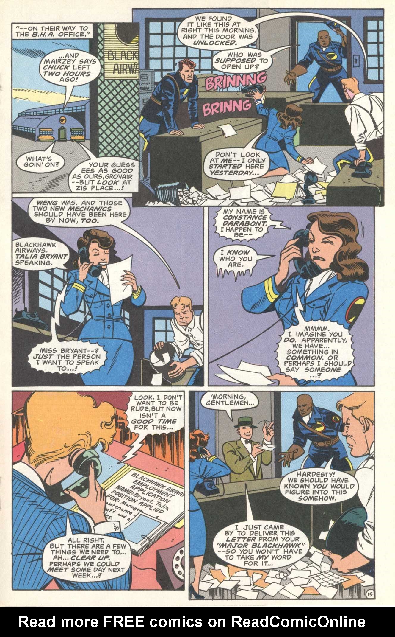 Read online Blackhawk (1989) comic -  Issue #4 - 19
