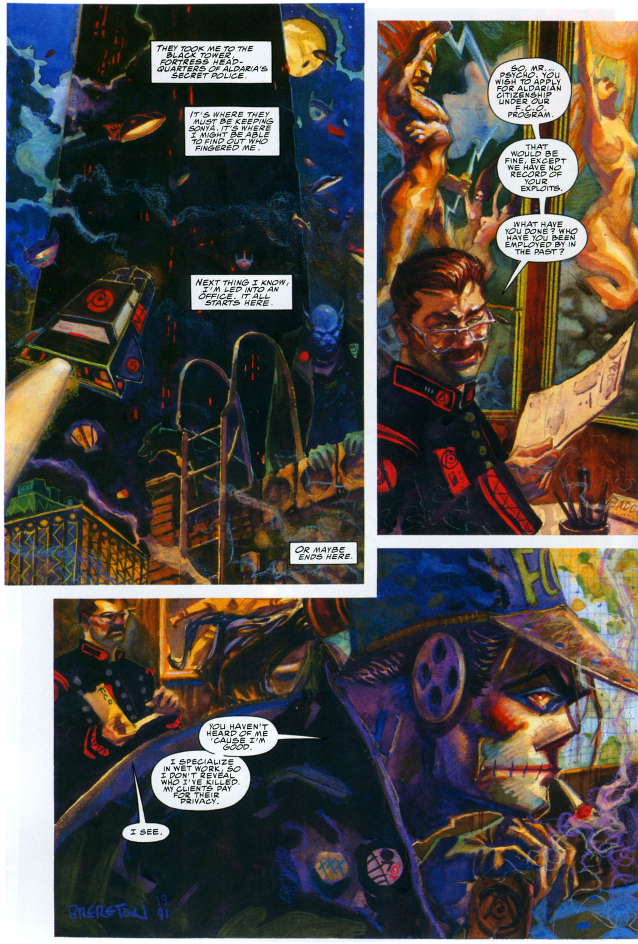 Read online The Psycho comic -  Issue # TPB - 75