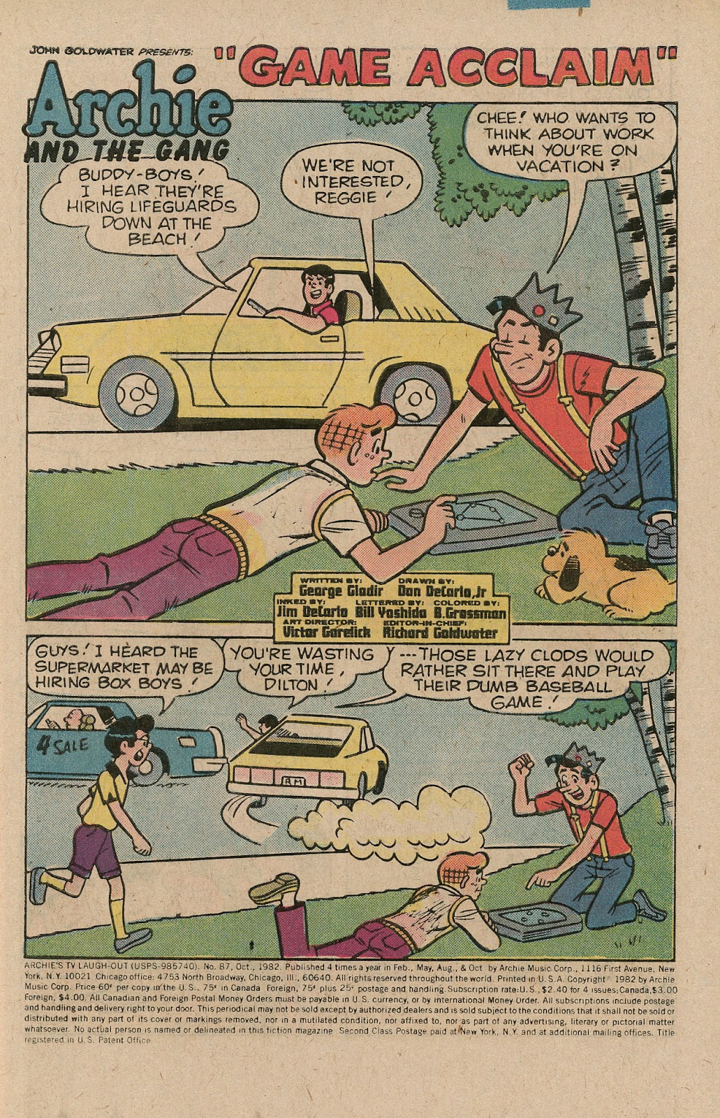 Archie's TV Laugh-Out issue 87 - Page 3