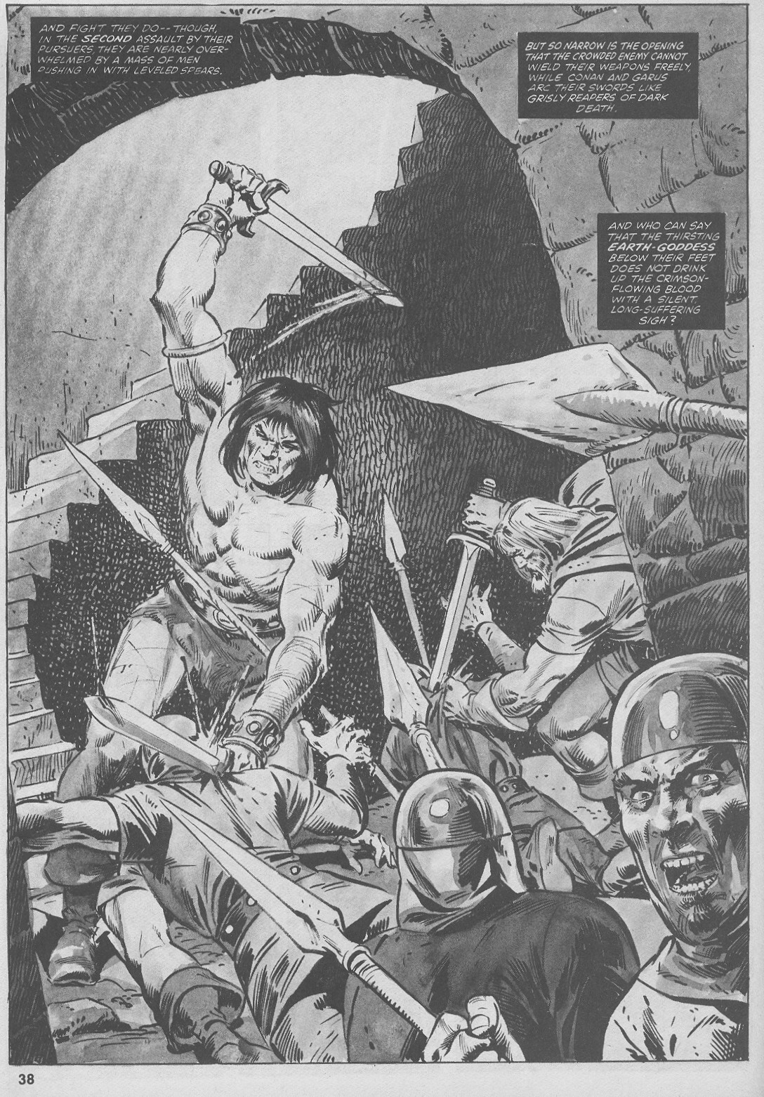 Read online The Savage Sword Of Conan comic -  Issue #44 - 38