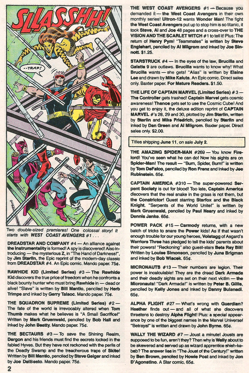 Read online Marvel Age comic -  Issue #30 - 4