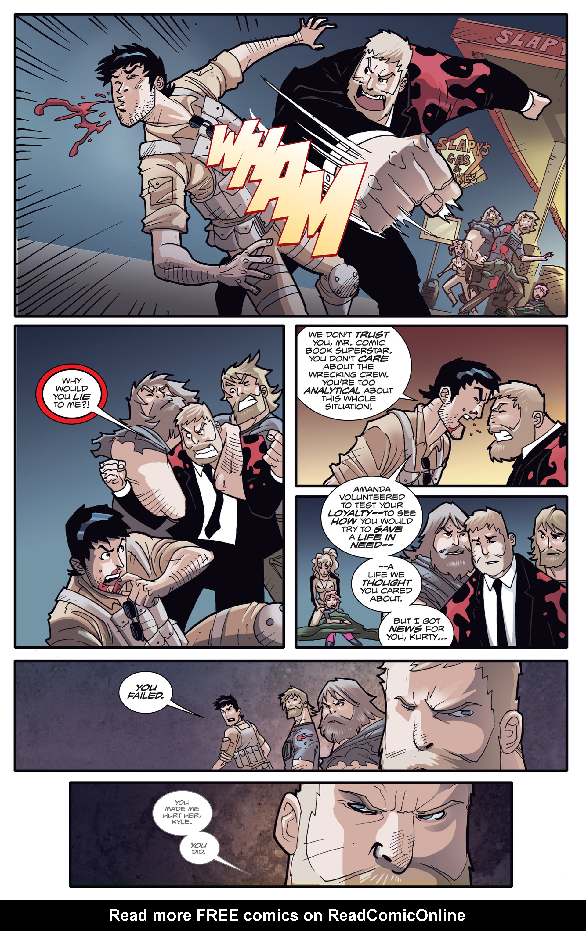 Read online Fanboys vs. Zombies comic -  Issue #12 - 7