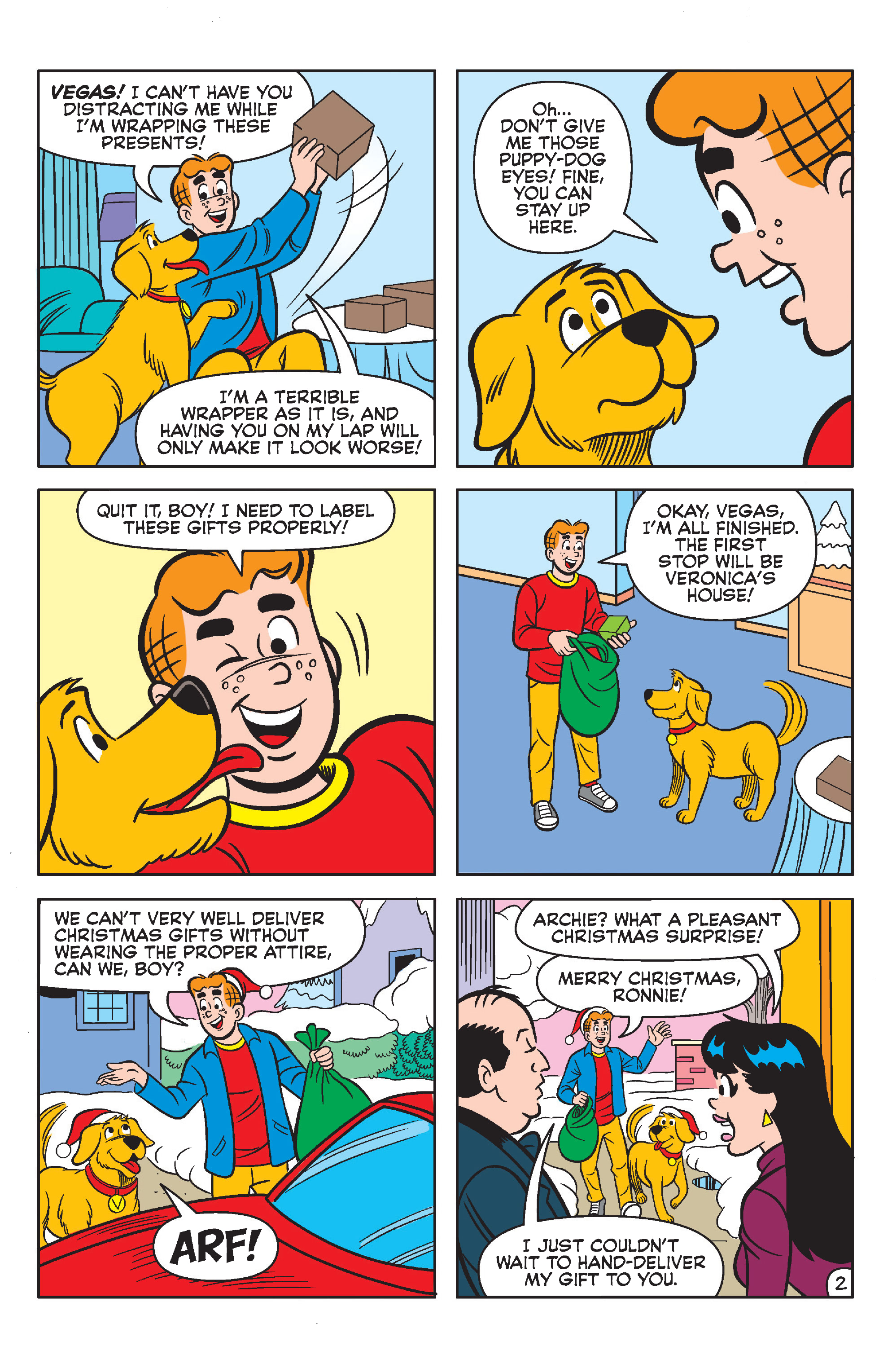 Read online Archie's Christmas Spectacular 2020 comic -  Issue # Full - 25