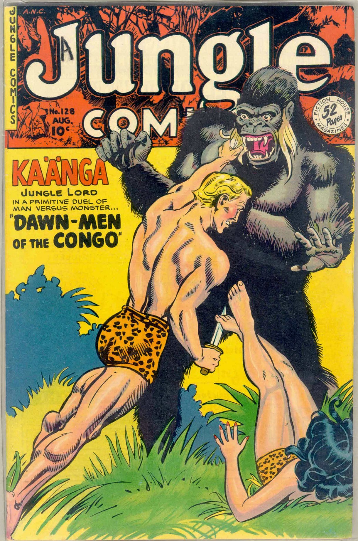 Read online Jungle Comics comic -  Issue #128 - 1