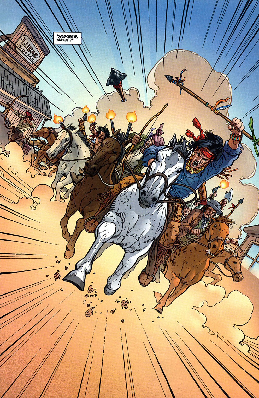 Read online Desperadoes comic -  Issue # TPB - 93