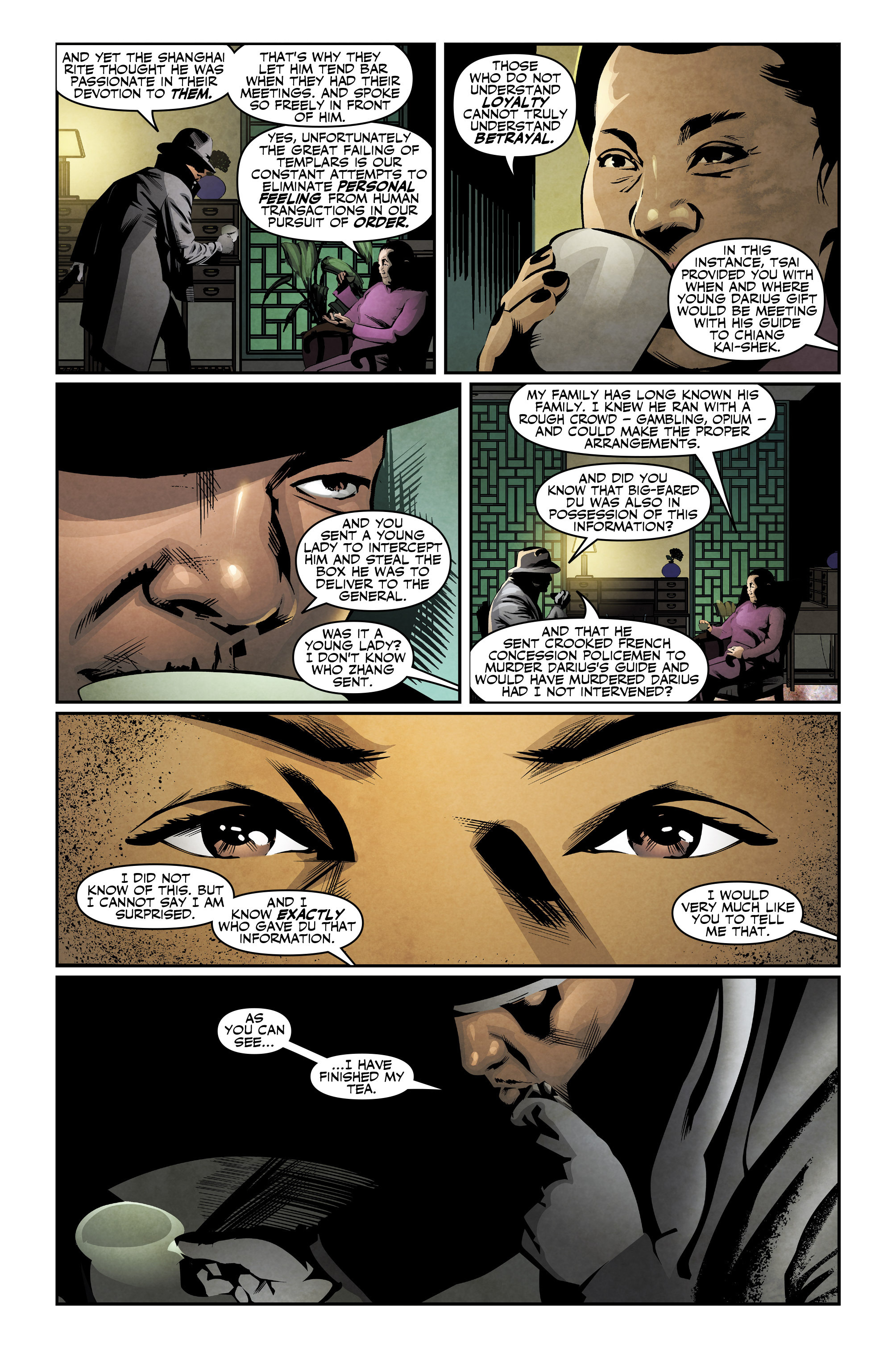 Read online Templars comic -  Issue #4 - 16