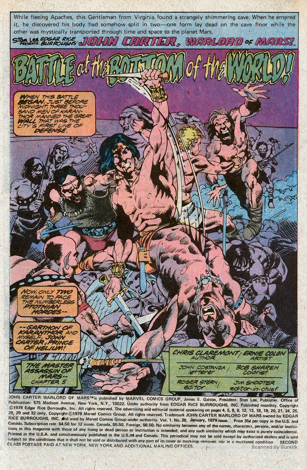 Read online John Carter Warlord of Mars comic -  Issue #20 - 3