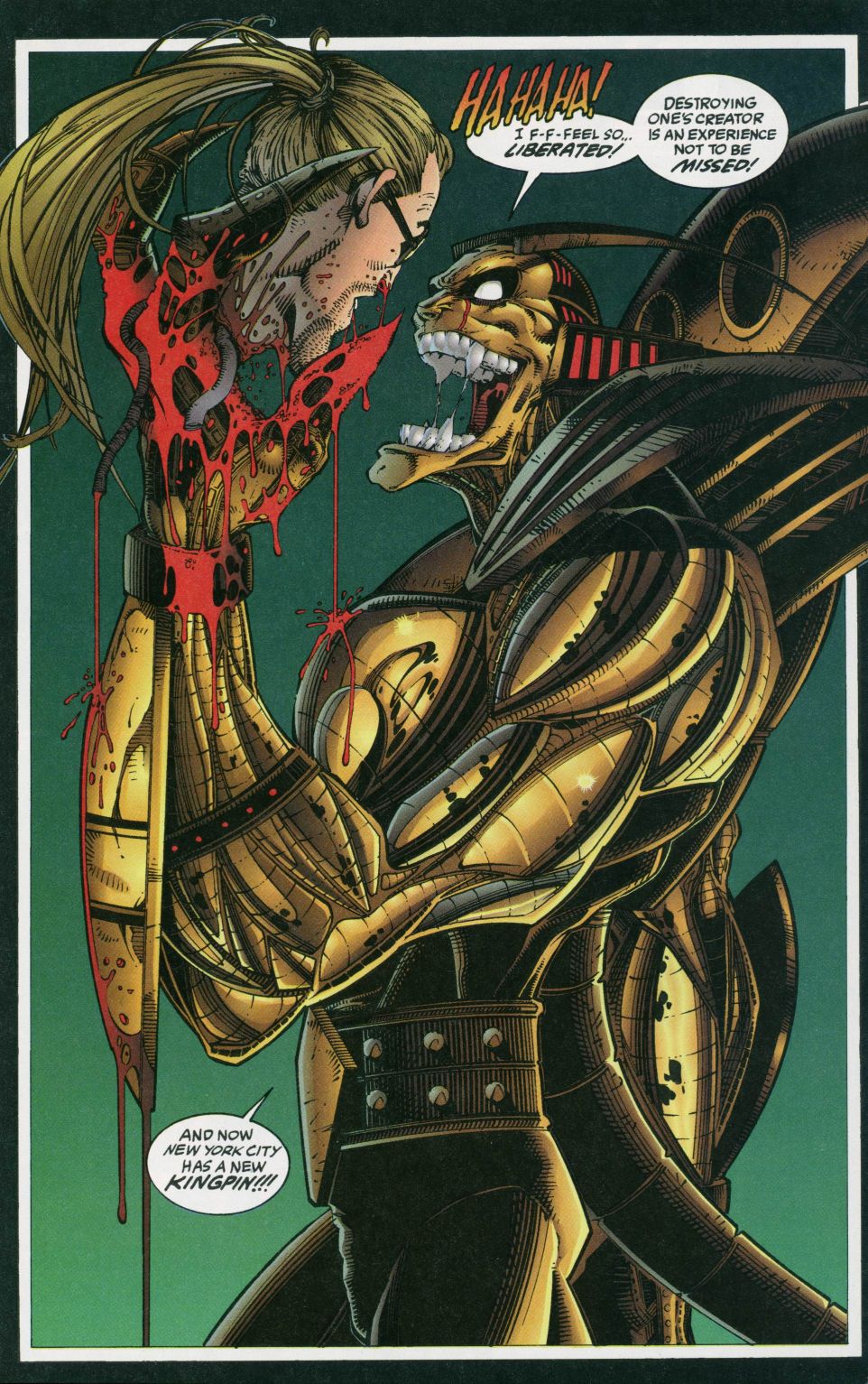 Read online Cyberfrog: Reservoir Frog comic -  Issue #2 - 11