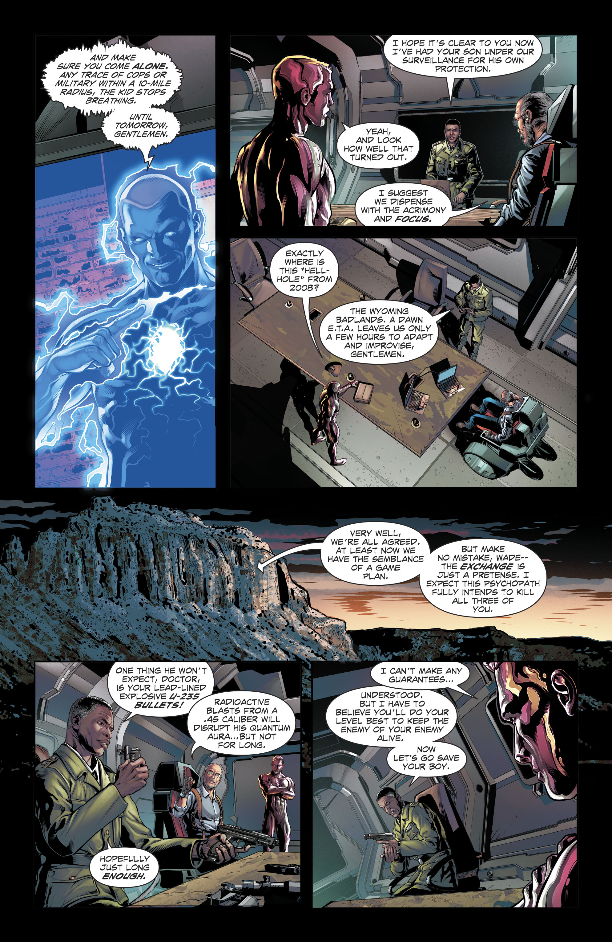 Read online The Fall and Rise of Captain Atom comic -  Issue #6 - 10