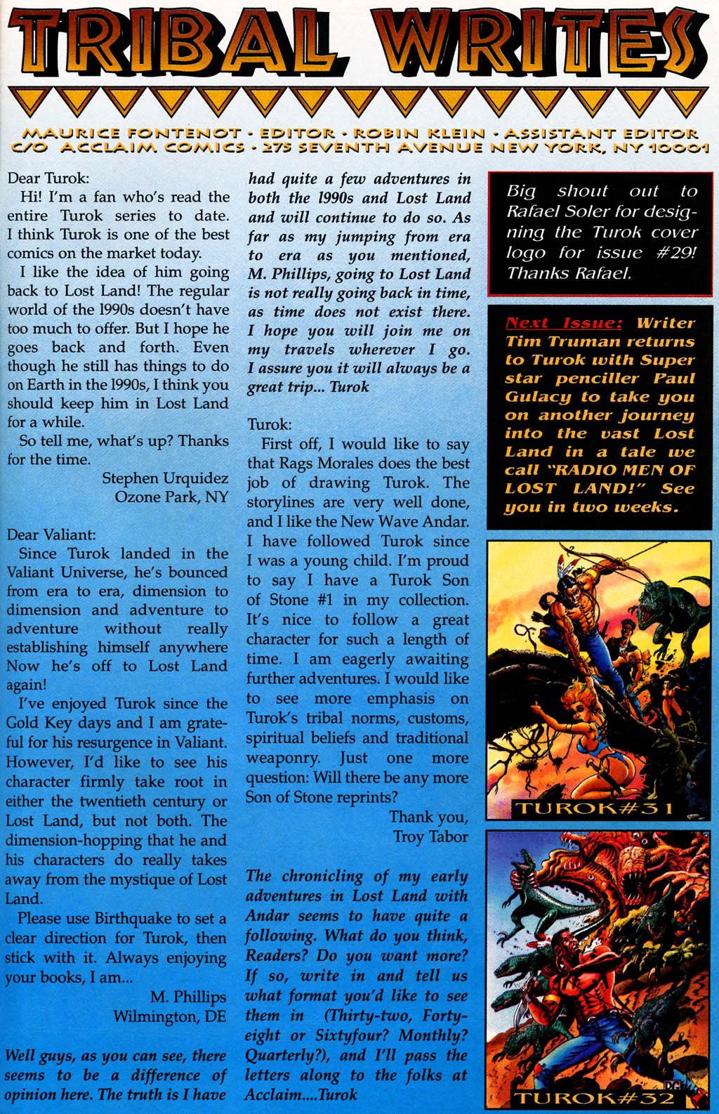 Read online Turok, Dinosaur Hunter (1993) comic -  Issue #30 - 22