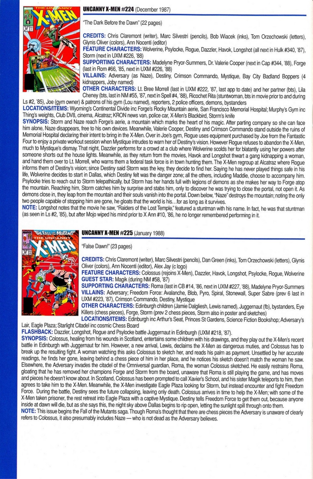 Read online Official Index to the Marvel Universe comic -  Issue #5 - 64