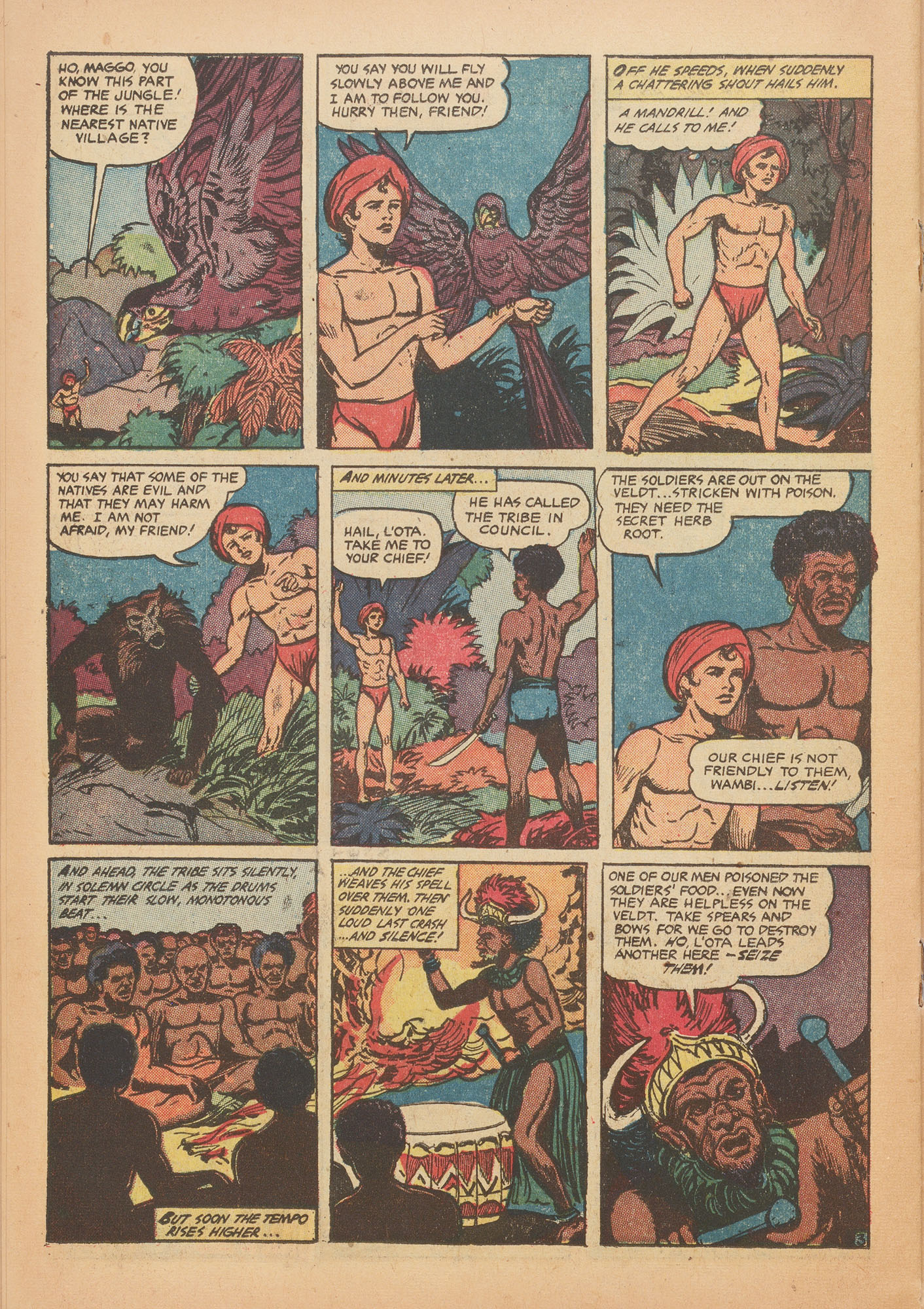 Read online Wambi Jungle Boy comic -  Issue #15 - 22
