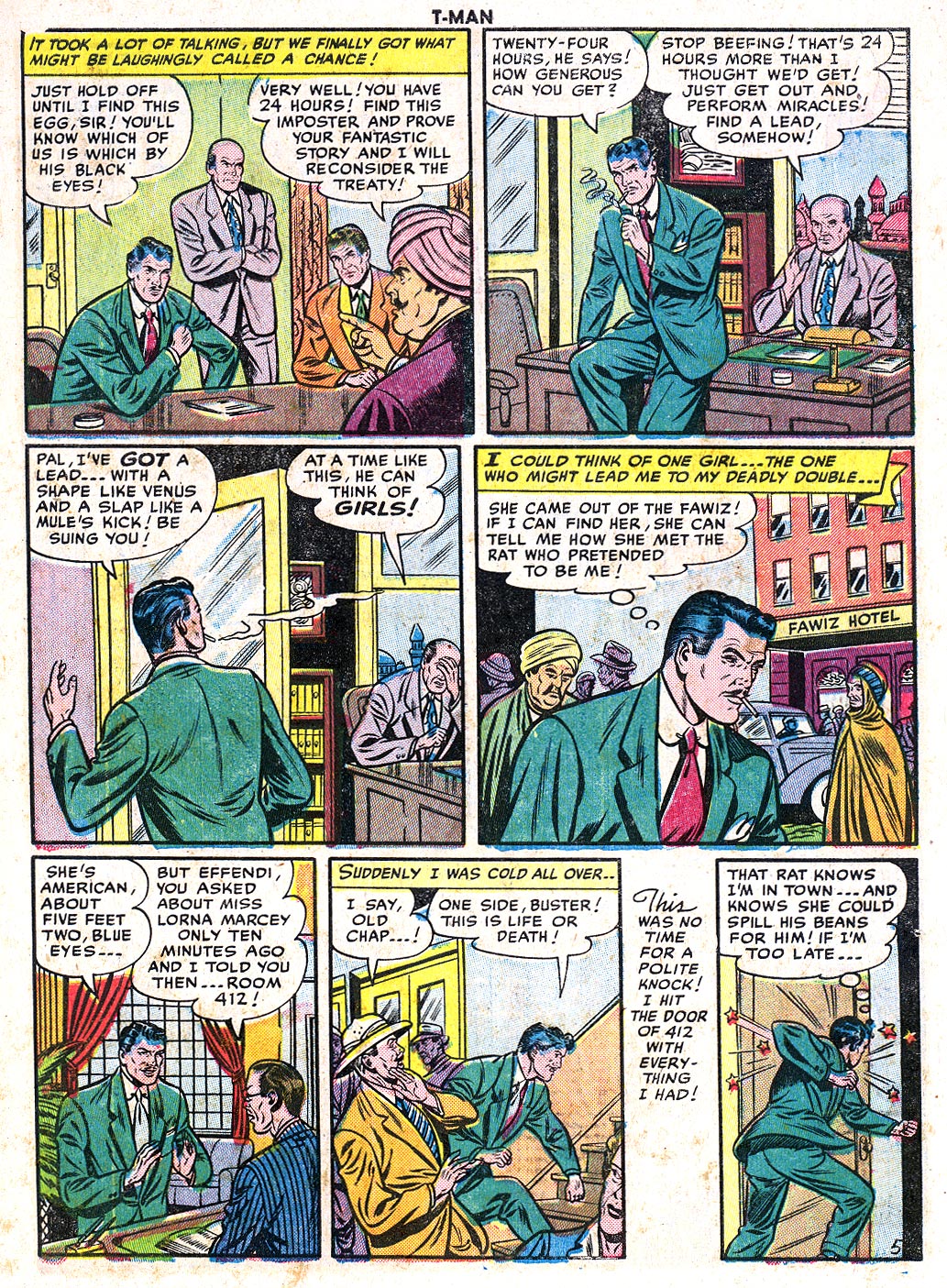 Read online T-Man: World Wide Trouble Shooter comic -  Issue #3 - 7