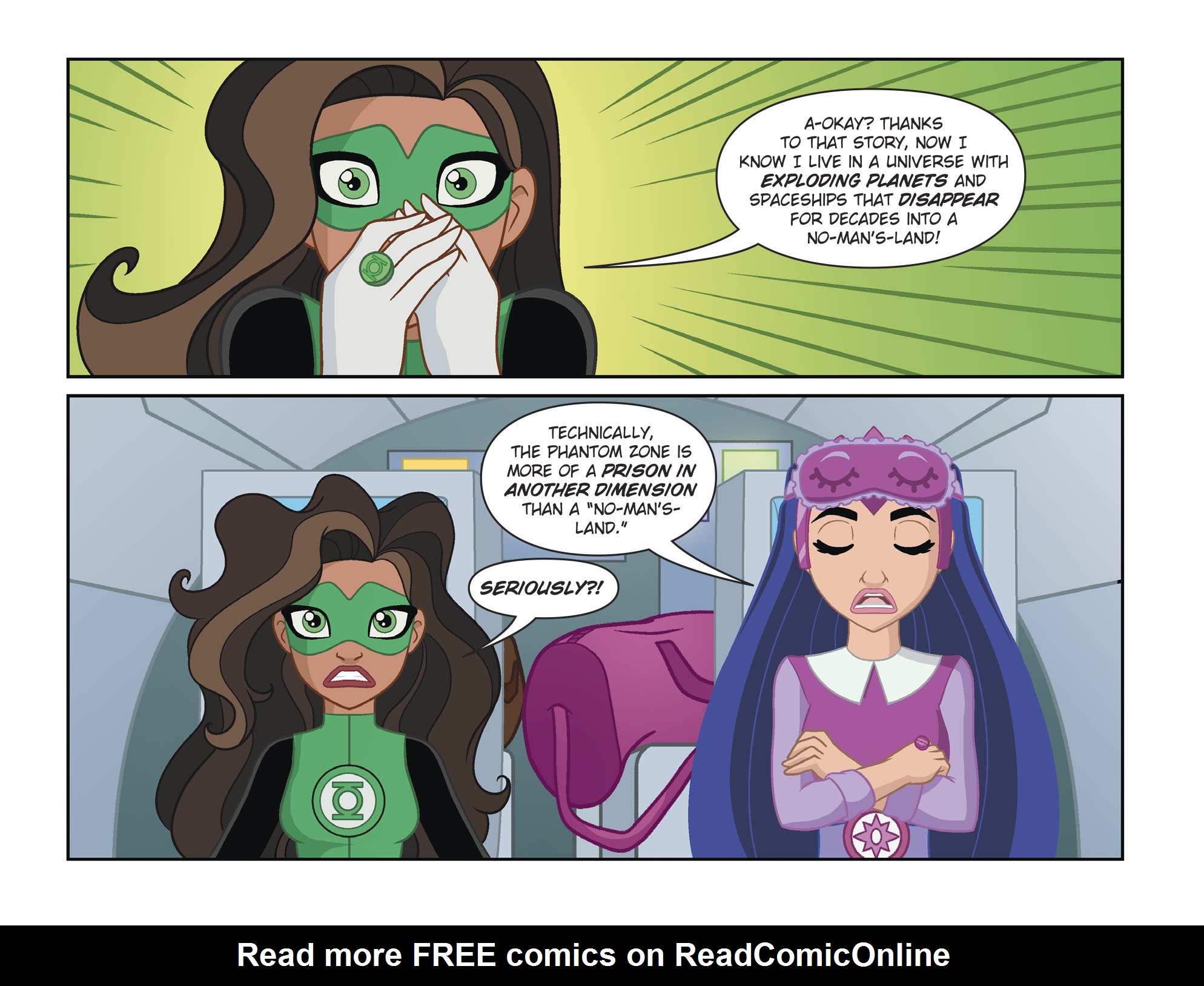 Read online DC Super Hero Girls: Spaced Out comic -  Issue #2 - 17