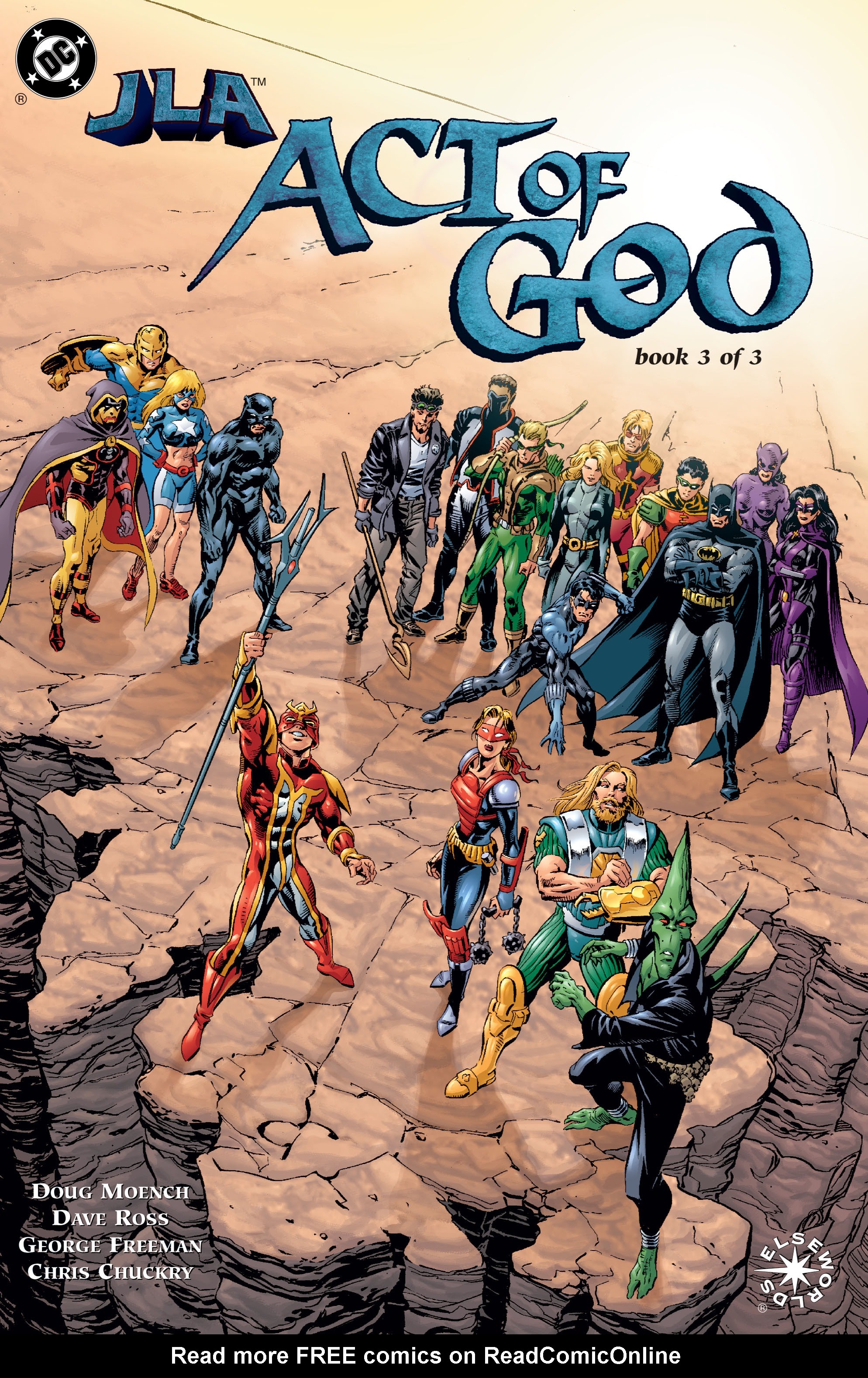 Read online JLA: Act of God comic -  Issue #3 - 1